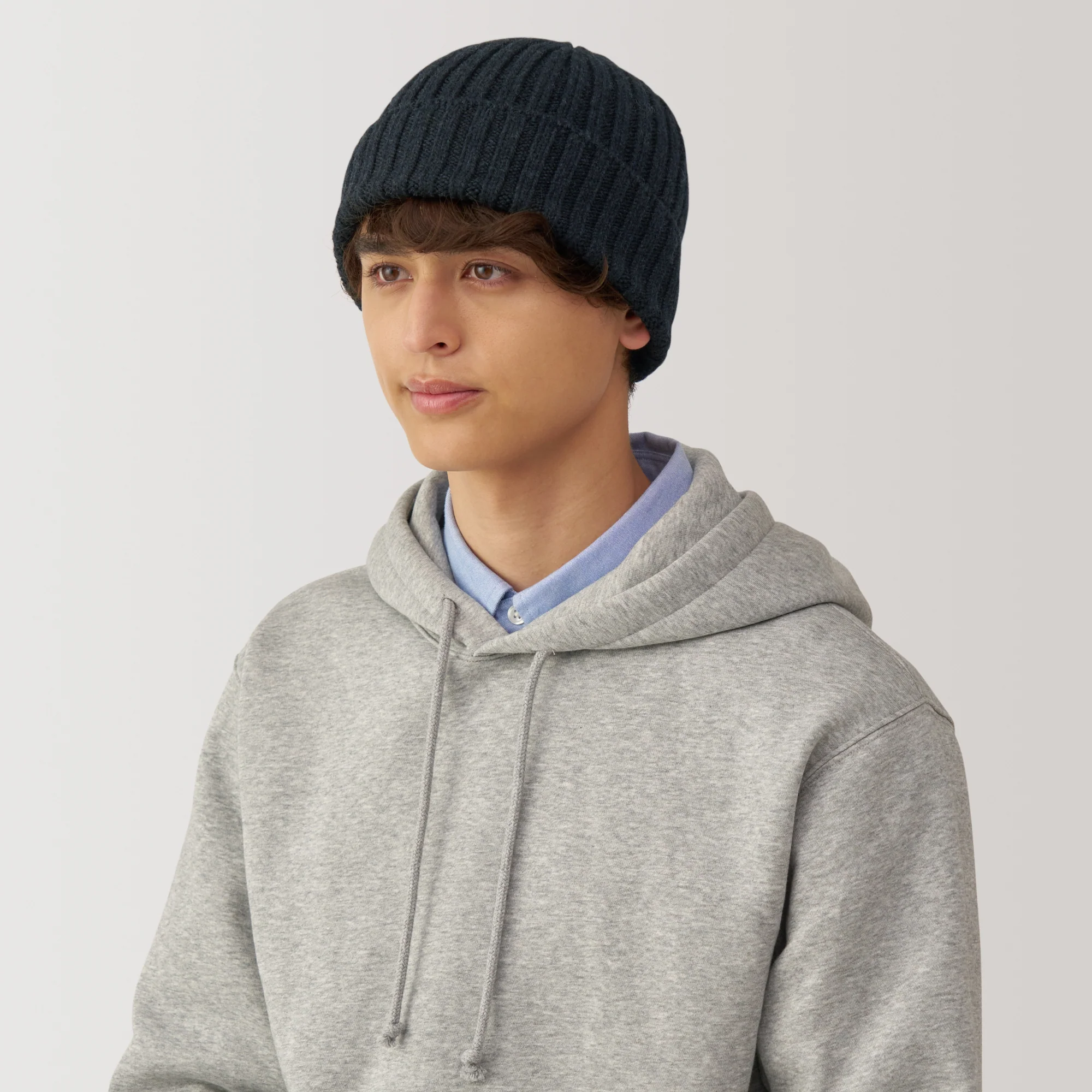 Non-Itchy Ribbed Beanie - Image 10