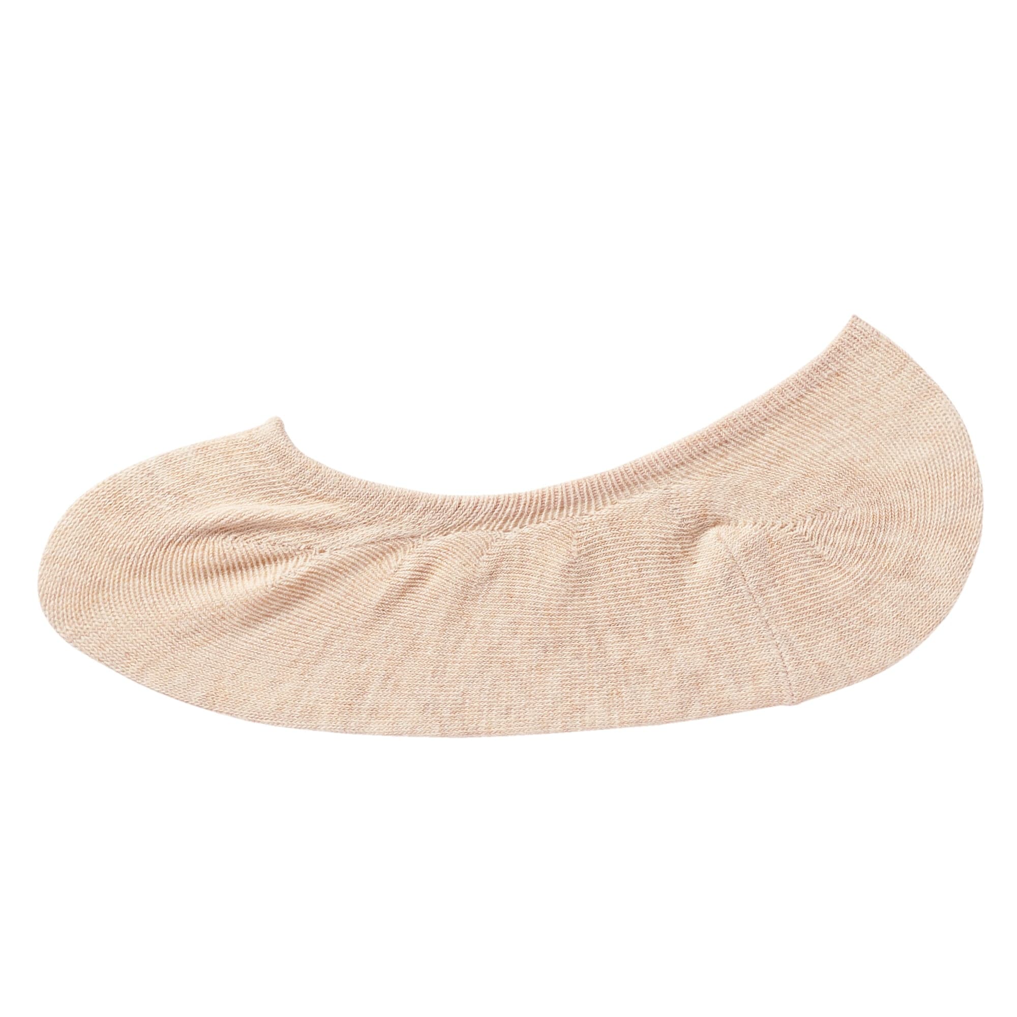 Non-Slip Cotton Blend No-Show Wide Toe Socks - Image 2