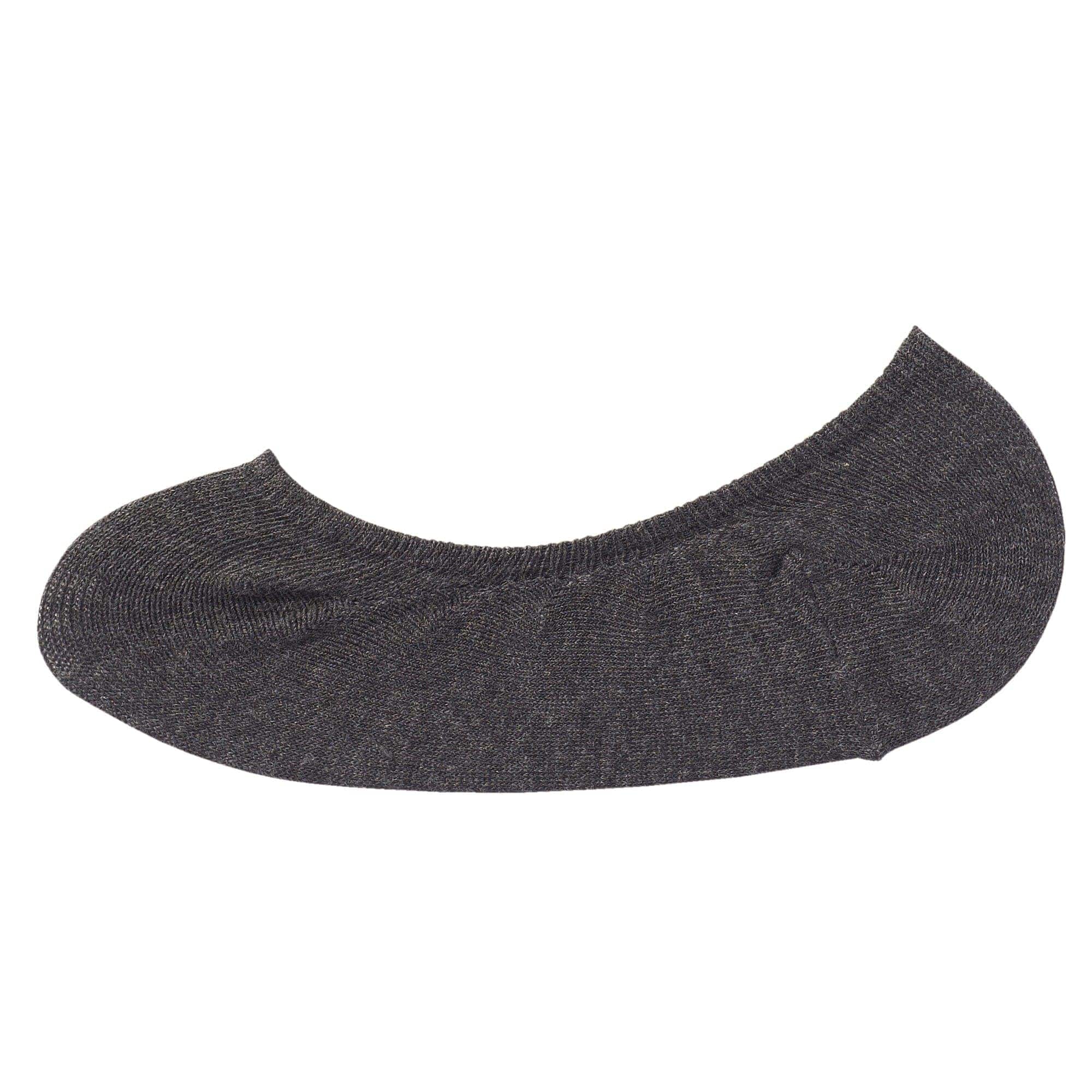 Non-Slip Cotton Blend No-Show Wide Toe Socks - Image 4