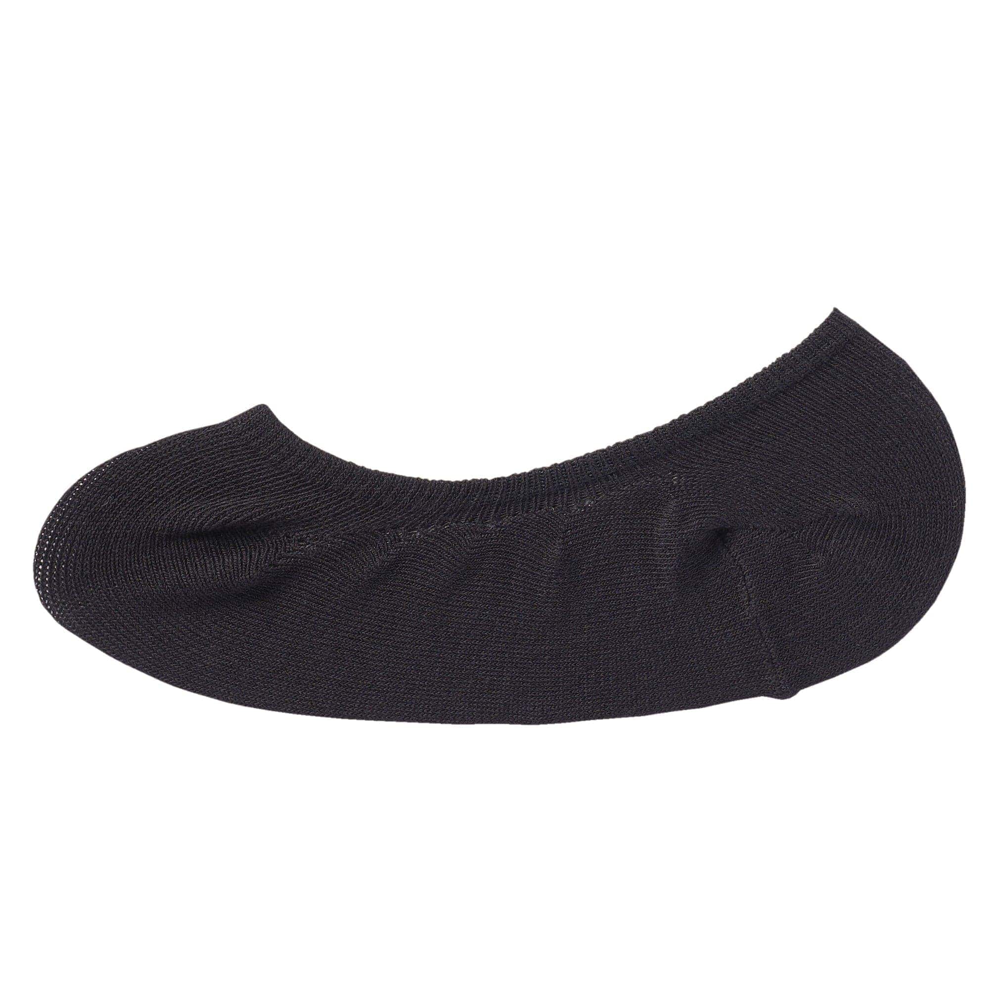 Non-Slip Cotton Blend No-Show Wide Toe Socks - Image 5