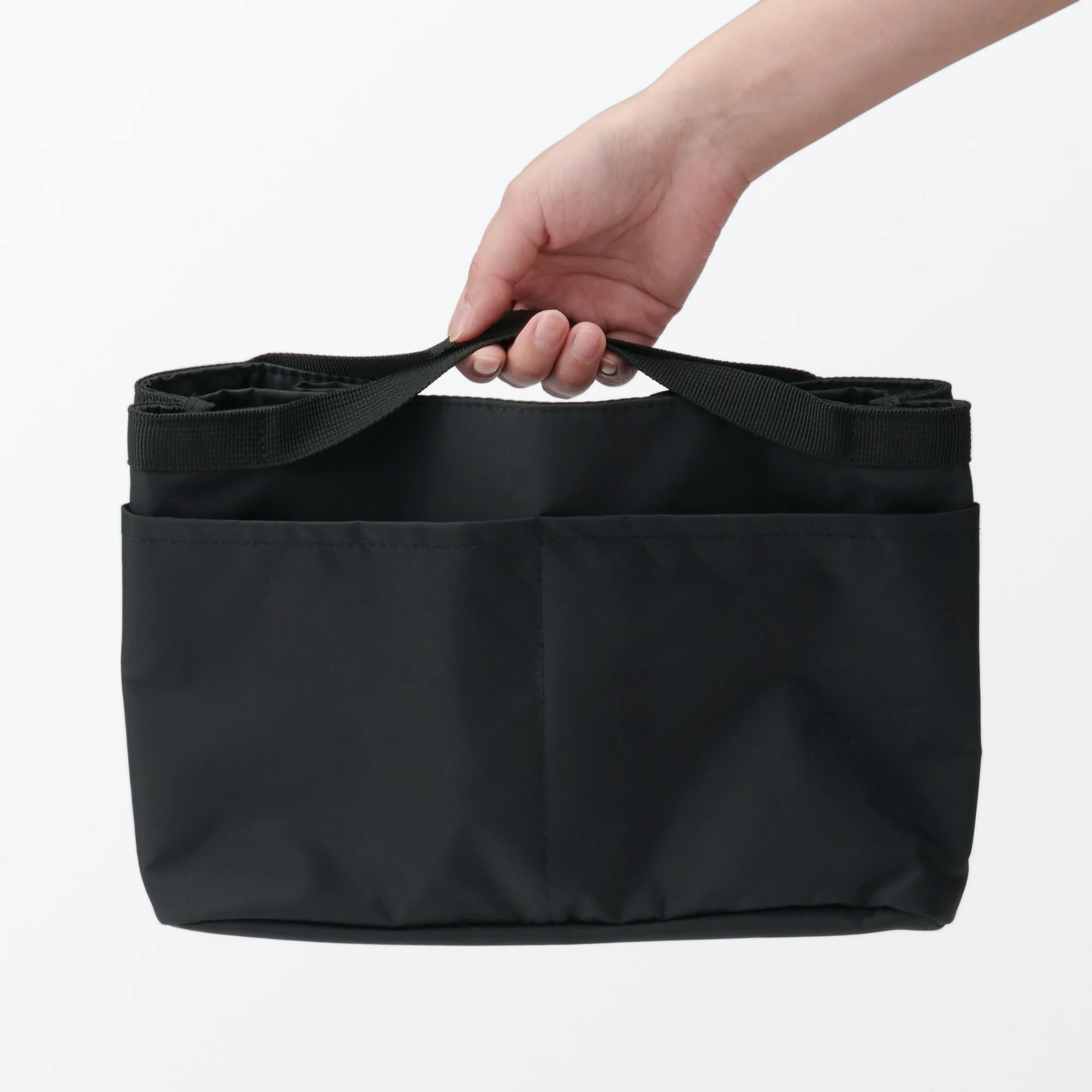 Nylon Bag Organizer - Black - Image 4