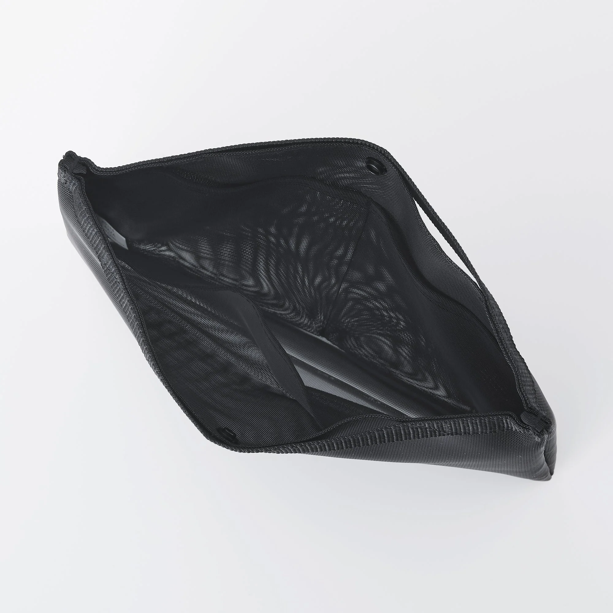 Nylon Mesh Bag Organizer A5 - Black - Image 3