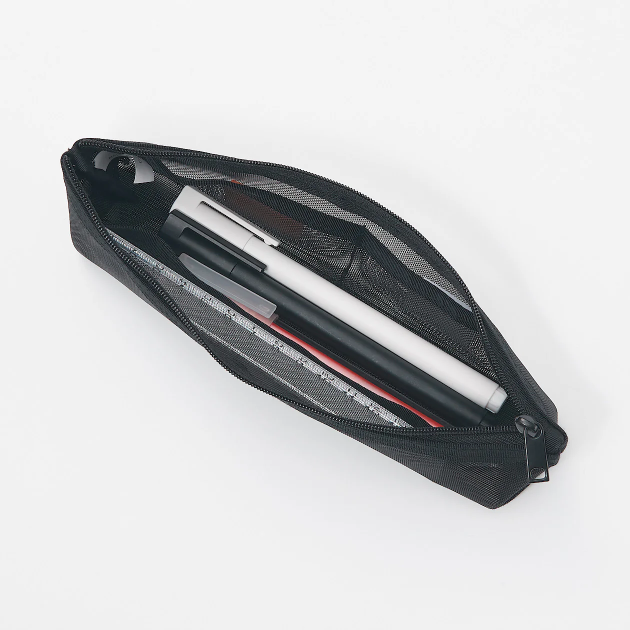 Nylon Mesh Pen Case with Gusset - Image 12