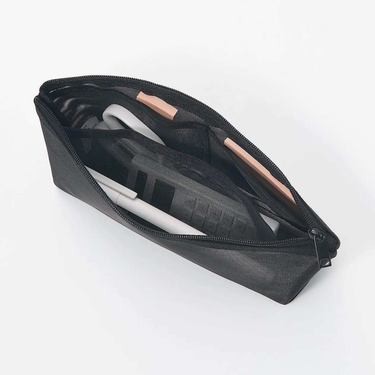 Nylon Mesh Pen Case with Gusset - Image 24