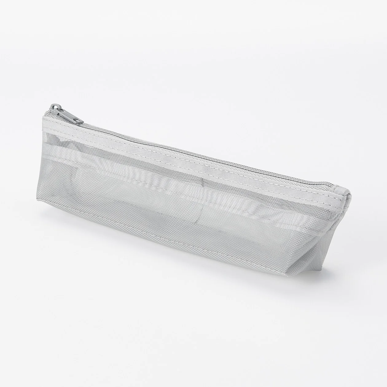 Nylon Mesh Pen Case with Gusset - Image 3
