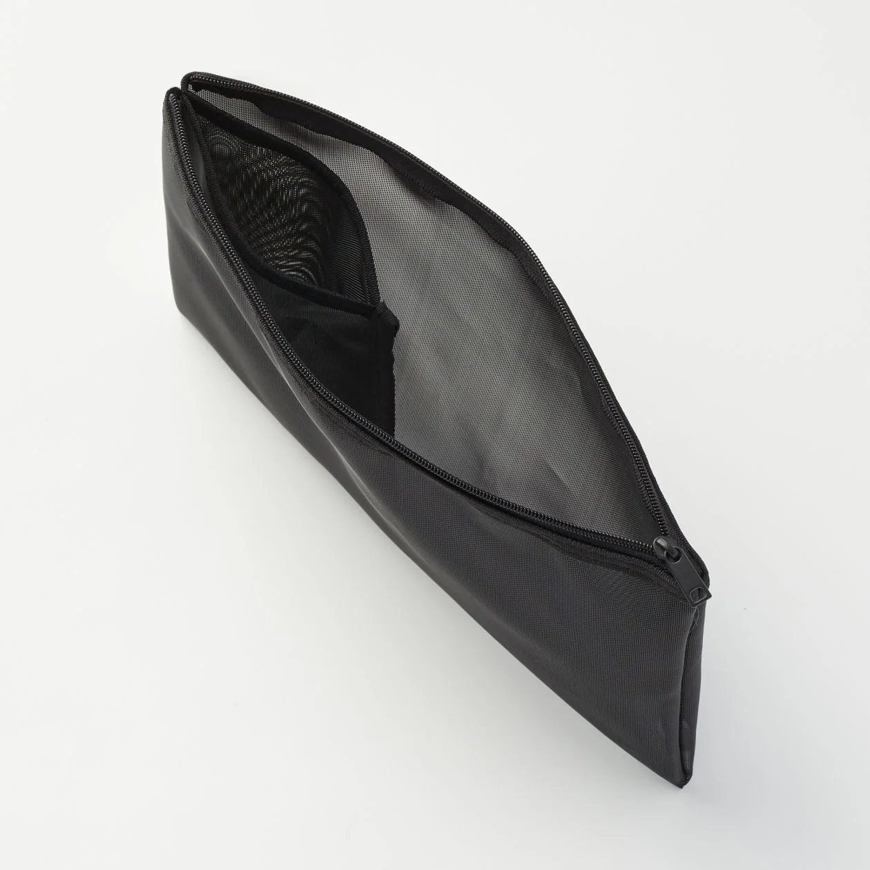Nylon Mesh Pouch with Pocket A5 - Image 6