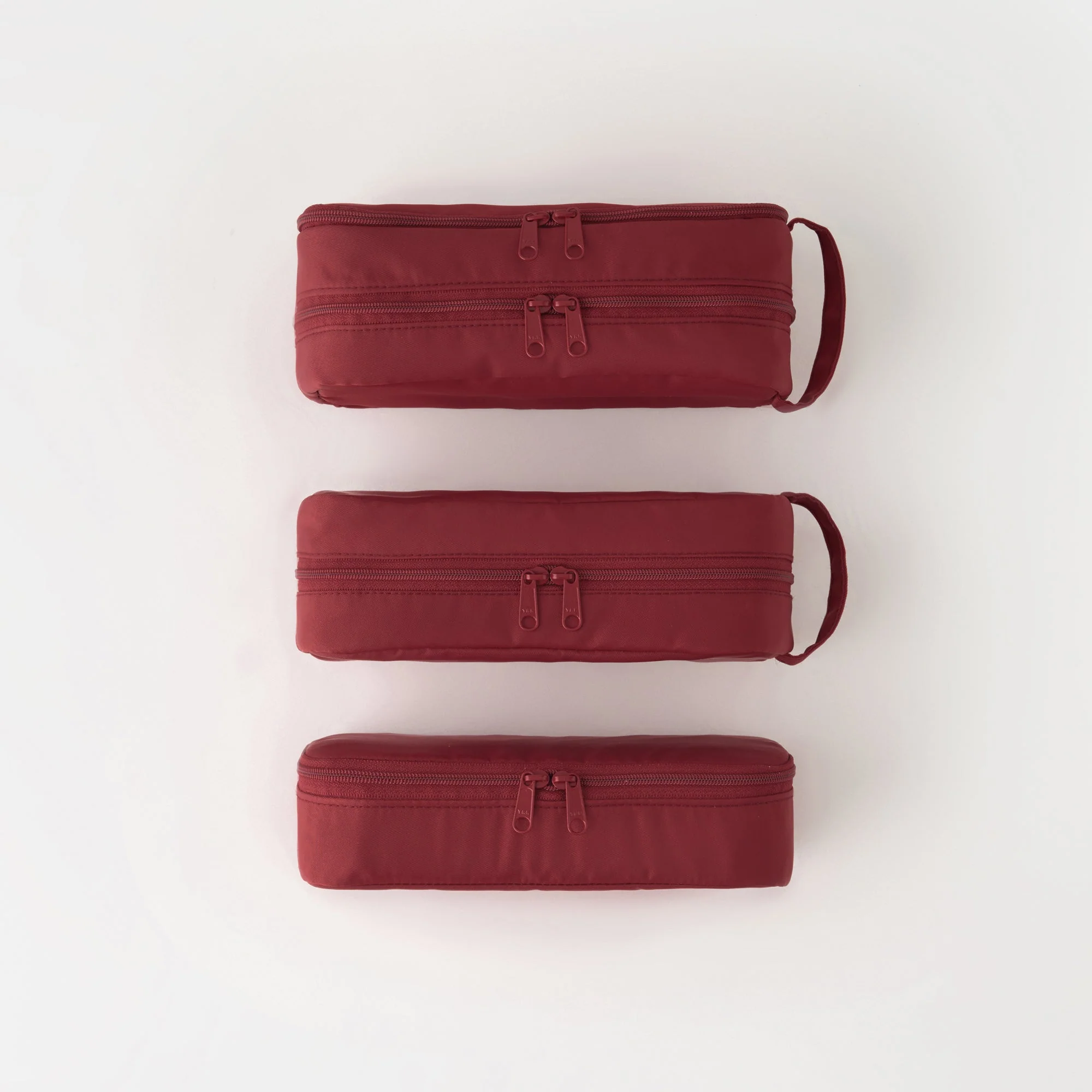 Nylon Pen Case with Window - Red - Image 11