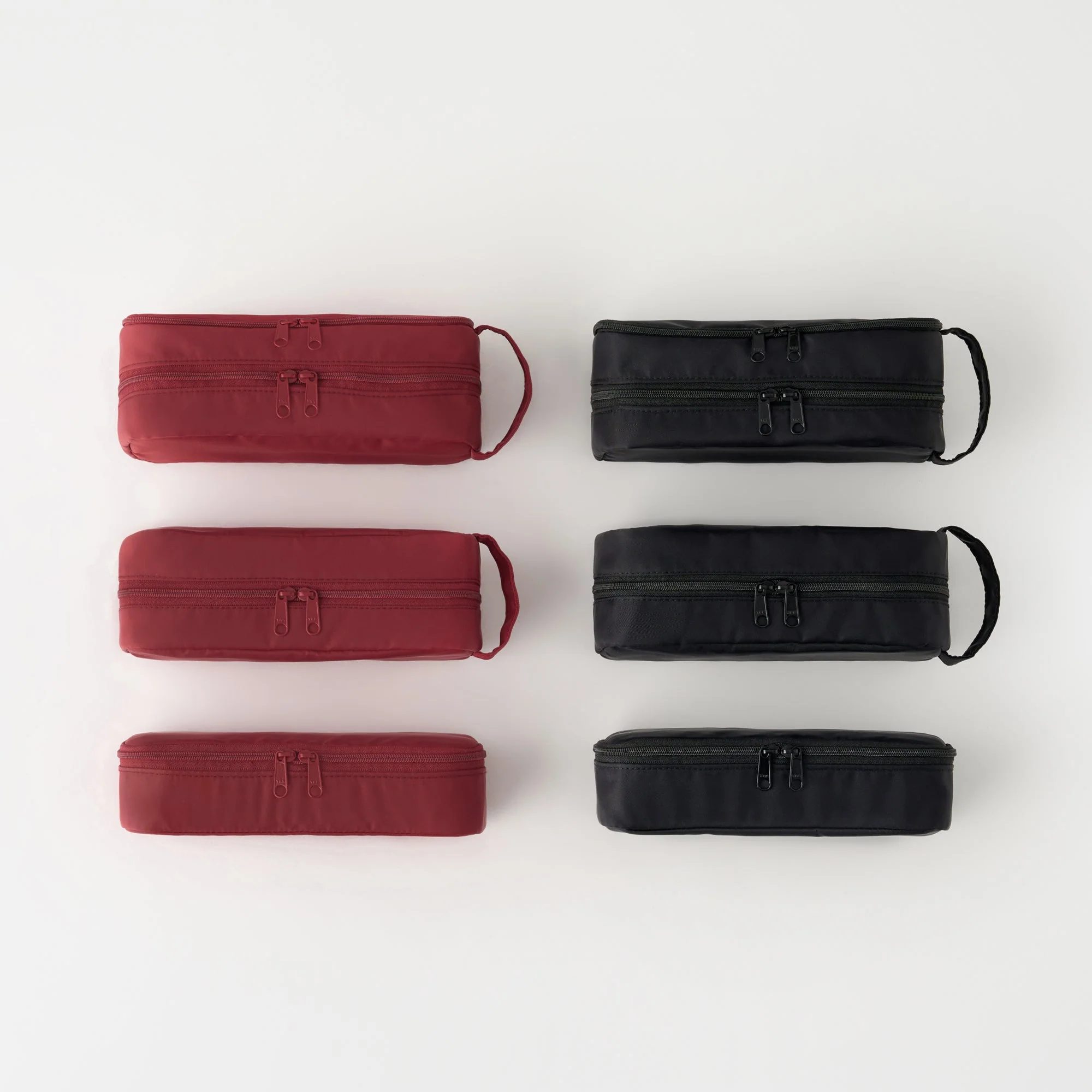 Nylon Pen Case with Window - Red - Image 12