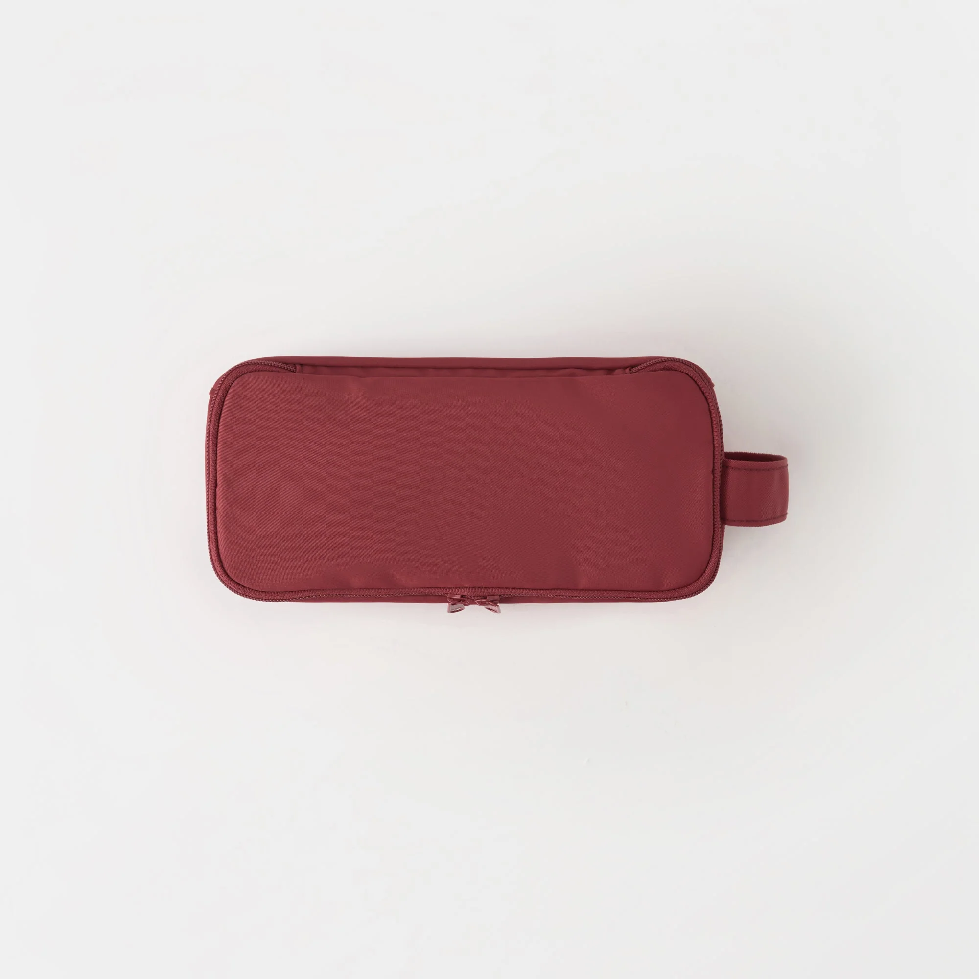 Nylon Pen Case with Window - Red - Image 3