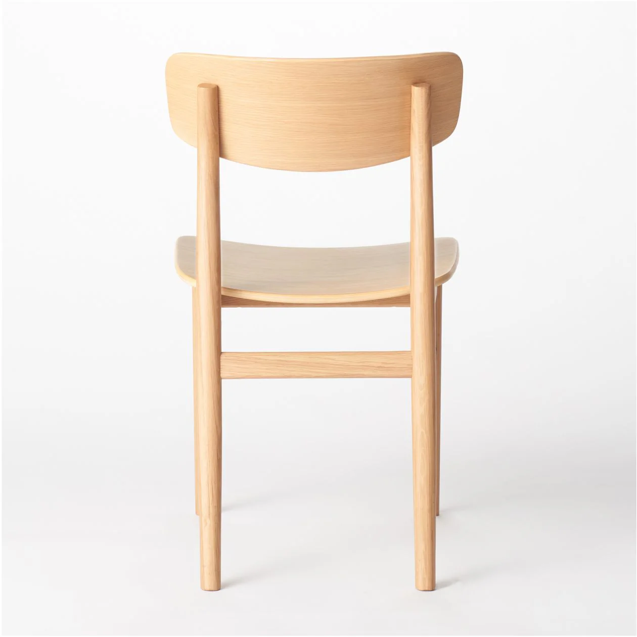 Oak Round Chair - Image 4
