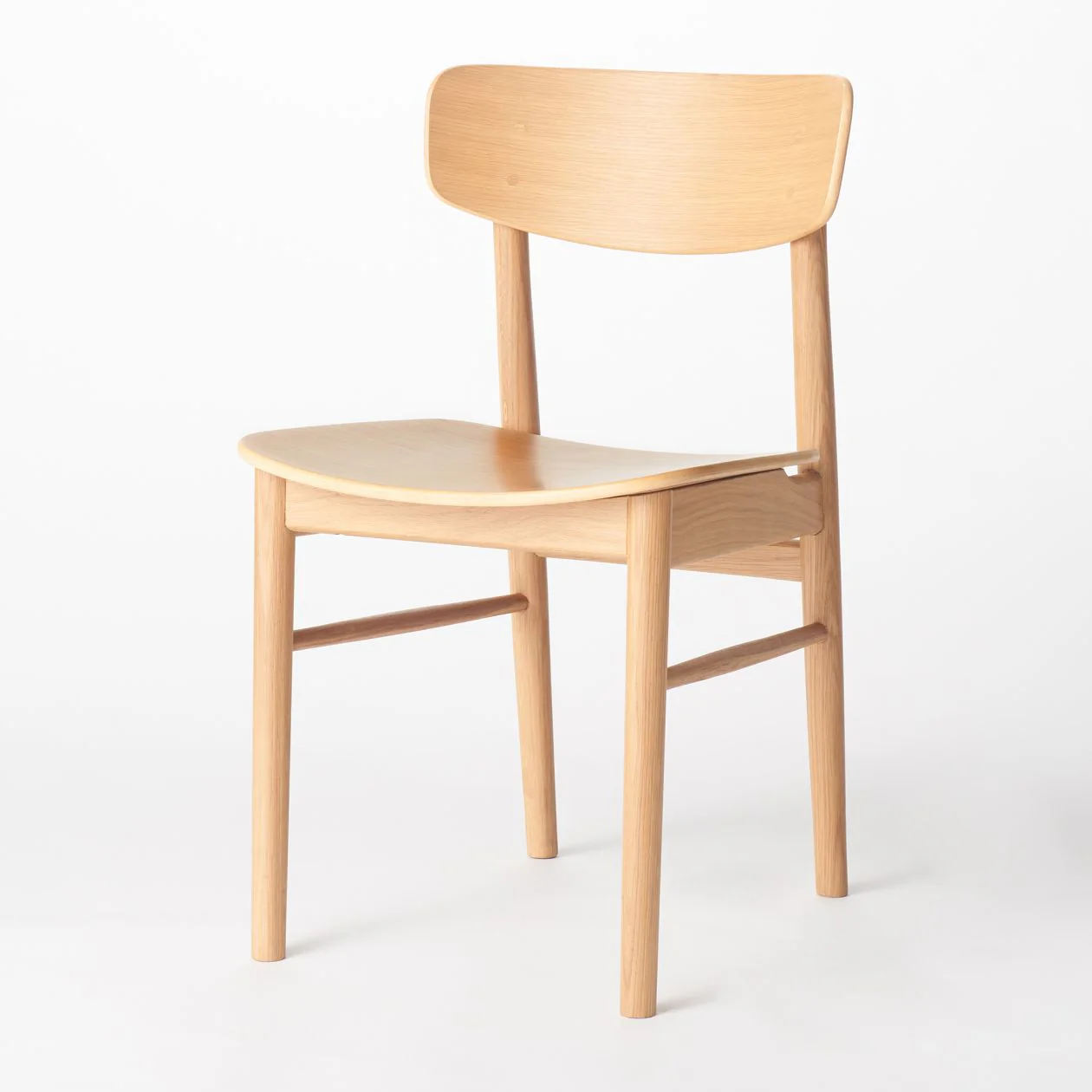 Oak Round Chair - Image 5