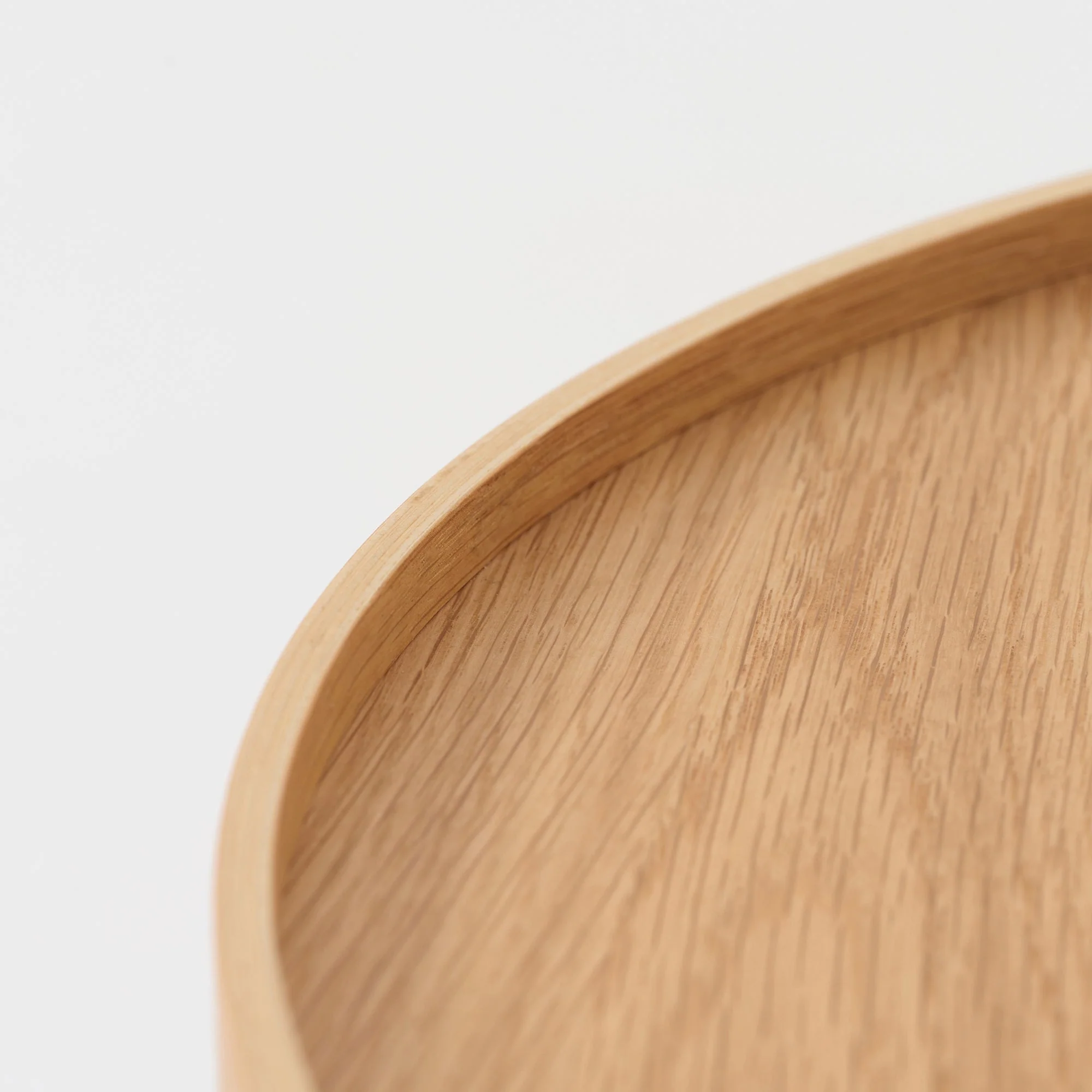 Oak Round Low Table Set - Image 7