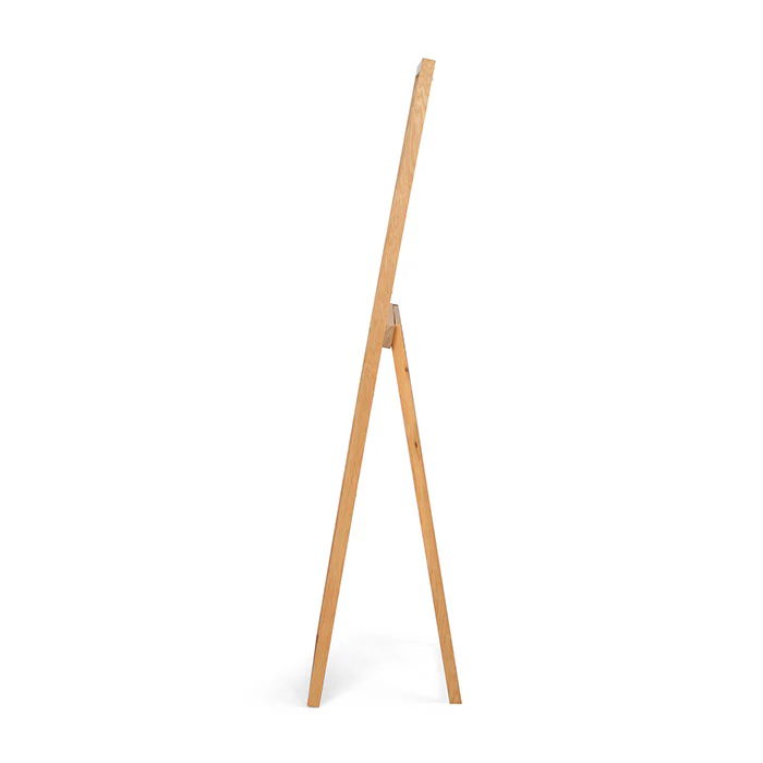 Oak Wooden Frame Mirror - Image 4