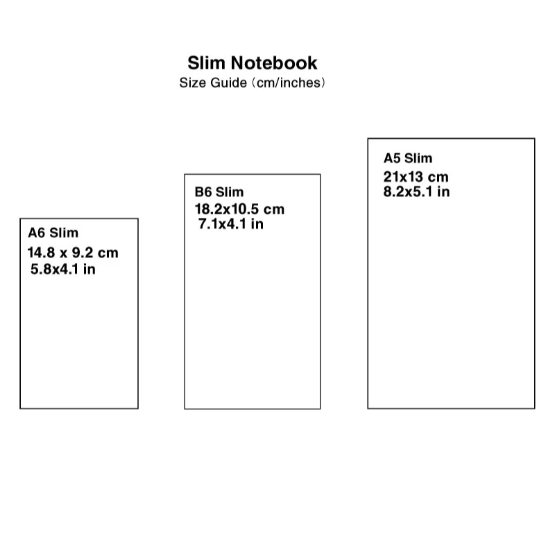 Open-Flat Dashed Grid Notebook Slim - Image 3