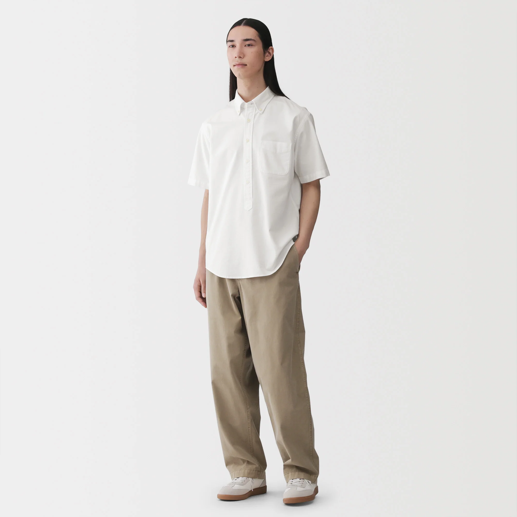 Oxford Pullover Shirt - Image 13