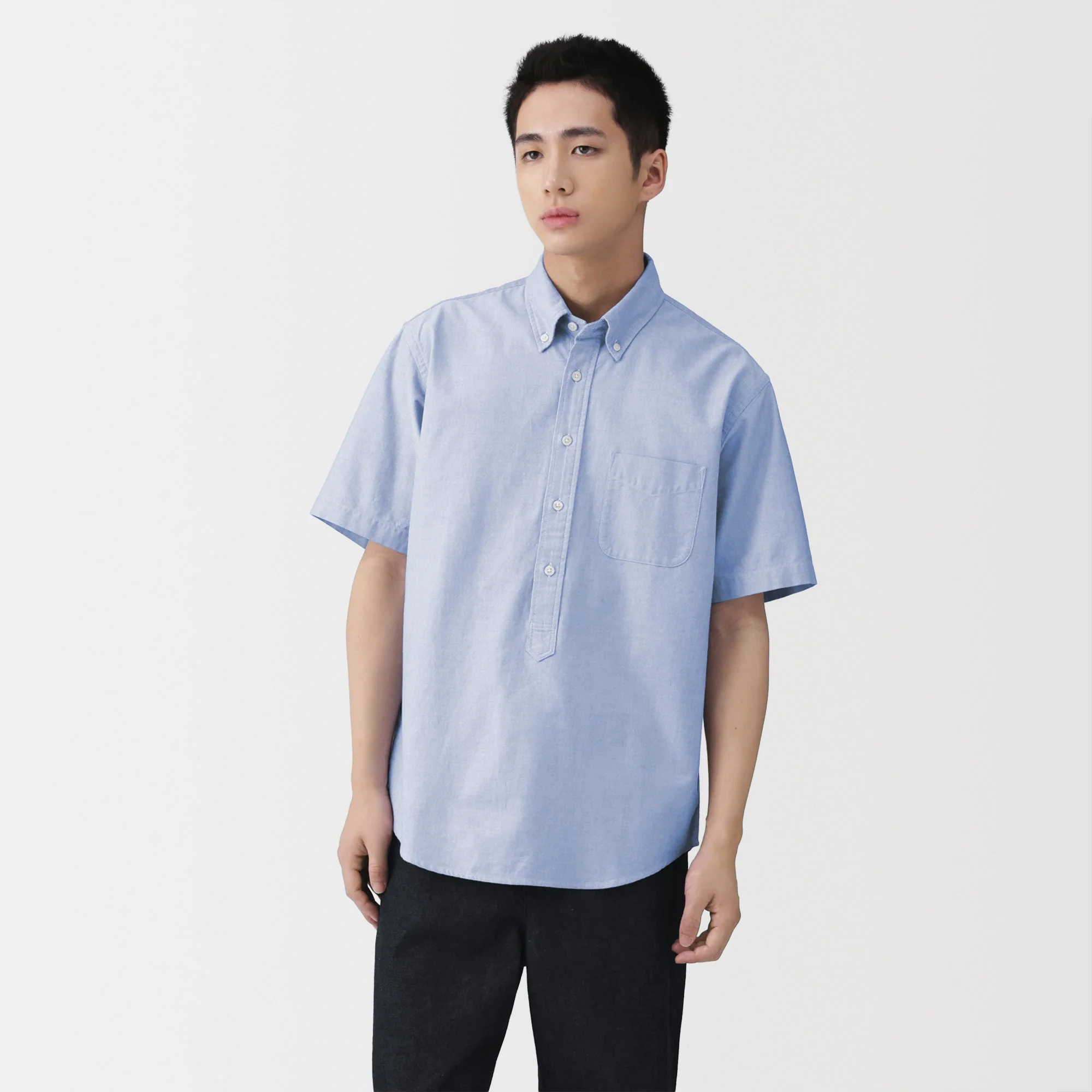 Oxford Pullover Shirt - Image 30