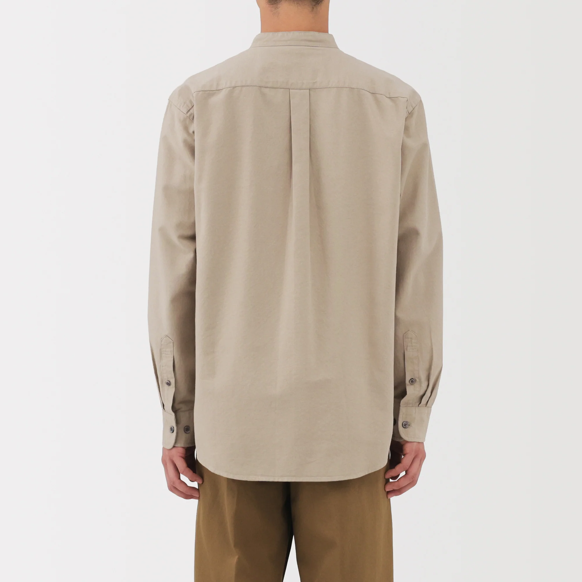 Oxford Stand Collar Shirt - Image 24