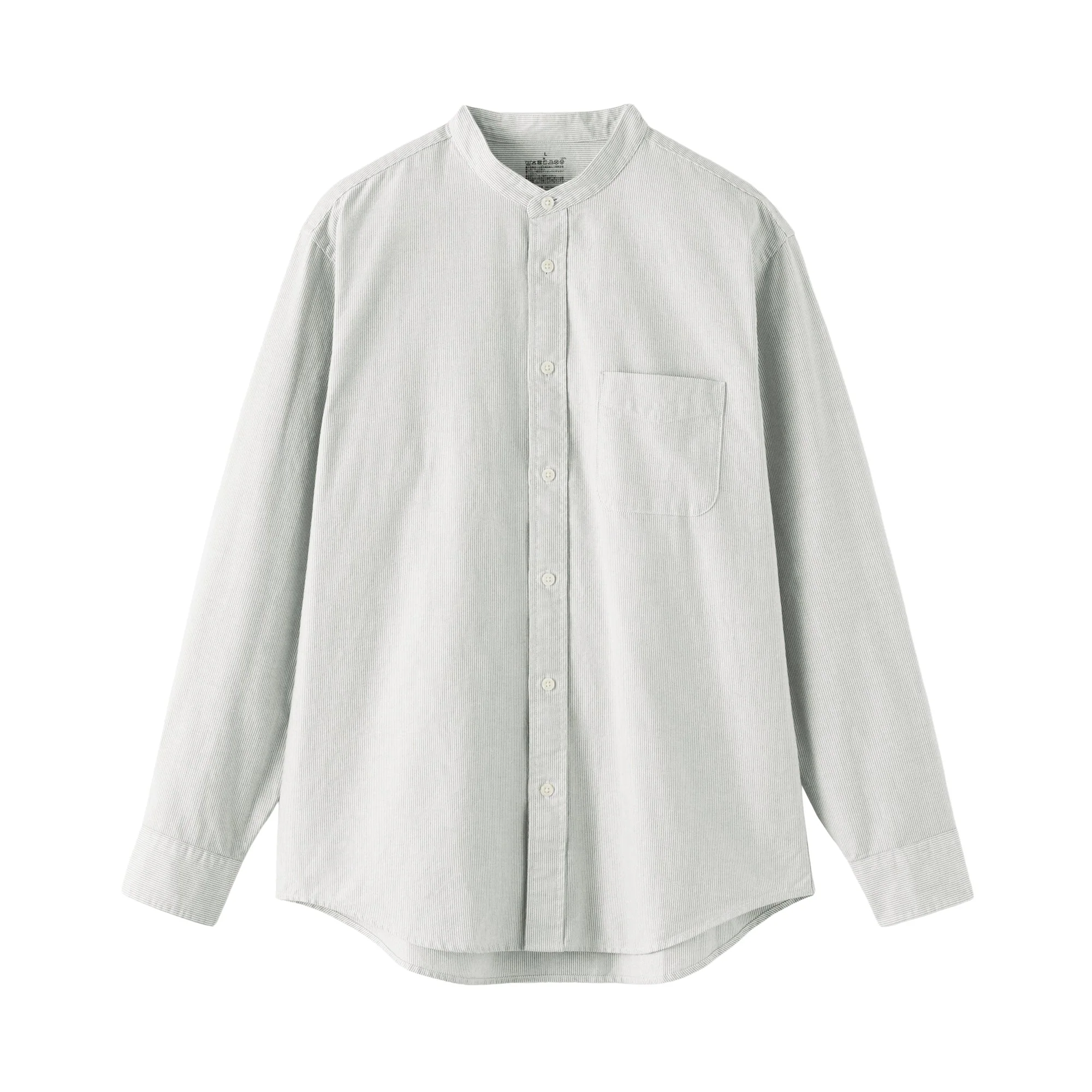 Oxford Stand Collar Shirt - Image 20