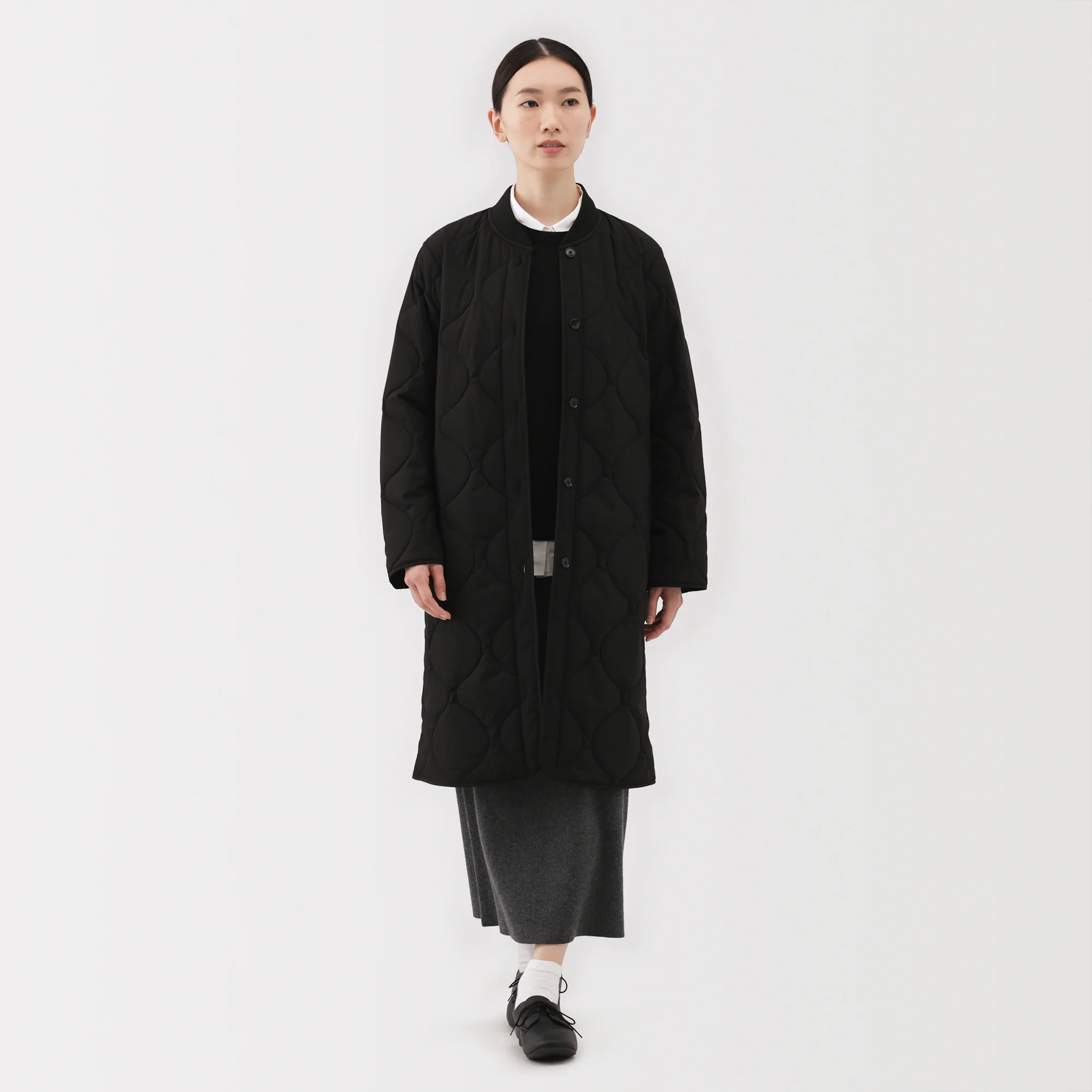 Padded Quilted Coat - Image 12