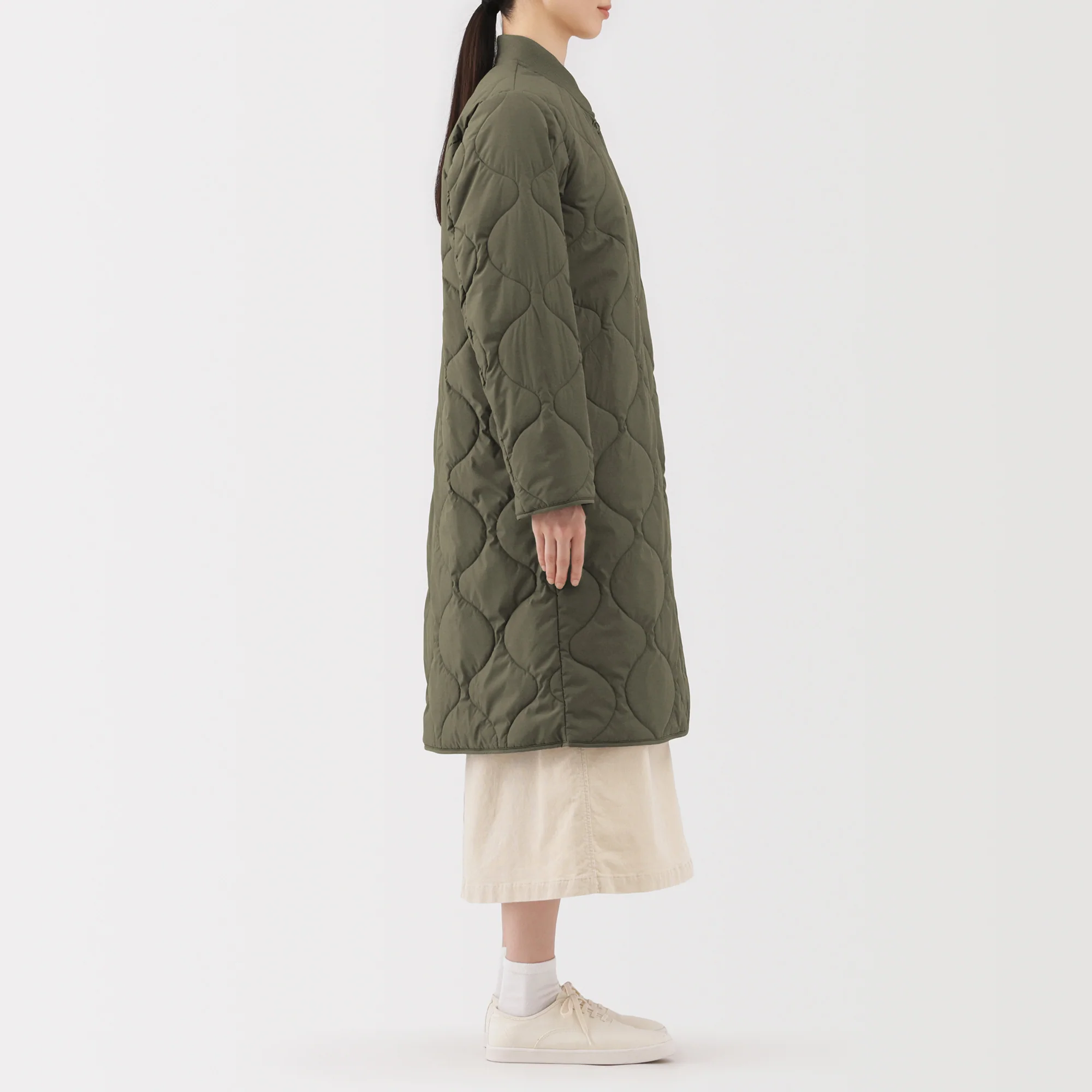 Padded Quilted Coat - Image 23