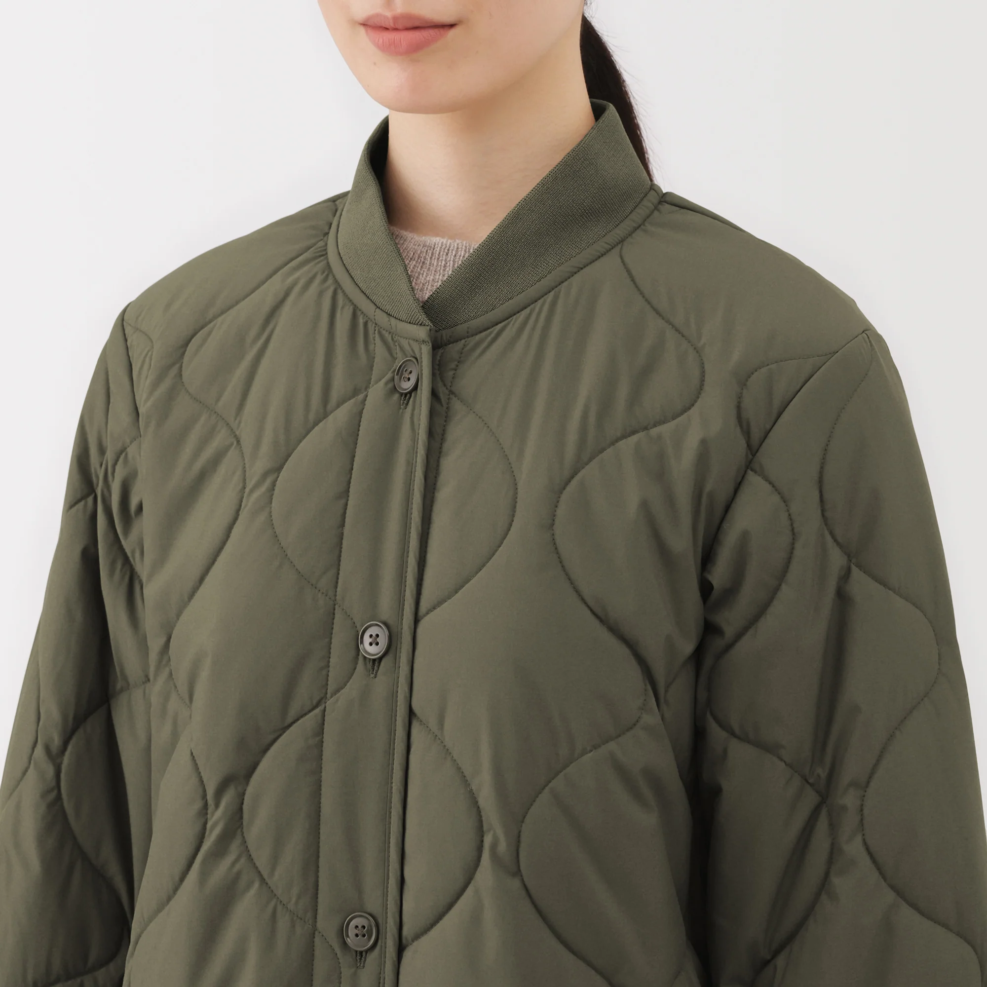Padded Quilted Coat - Image 25