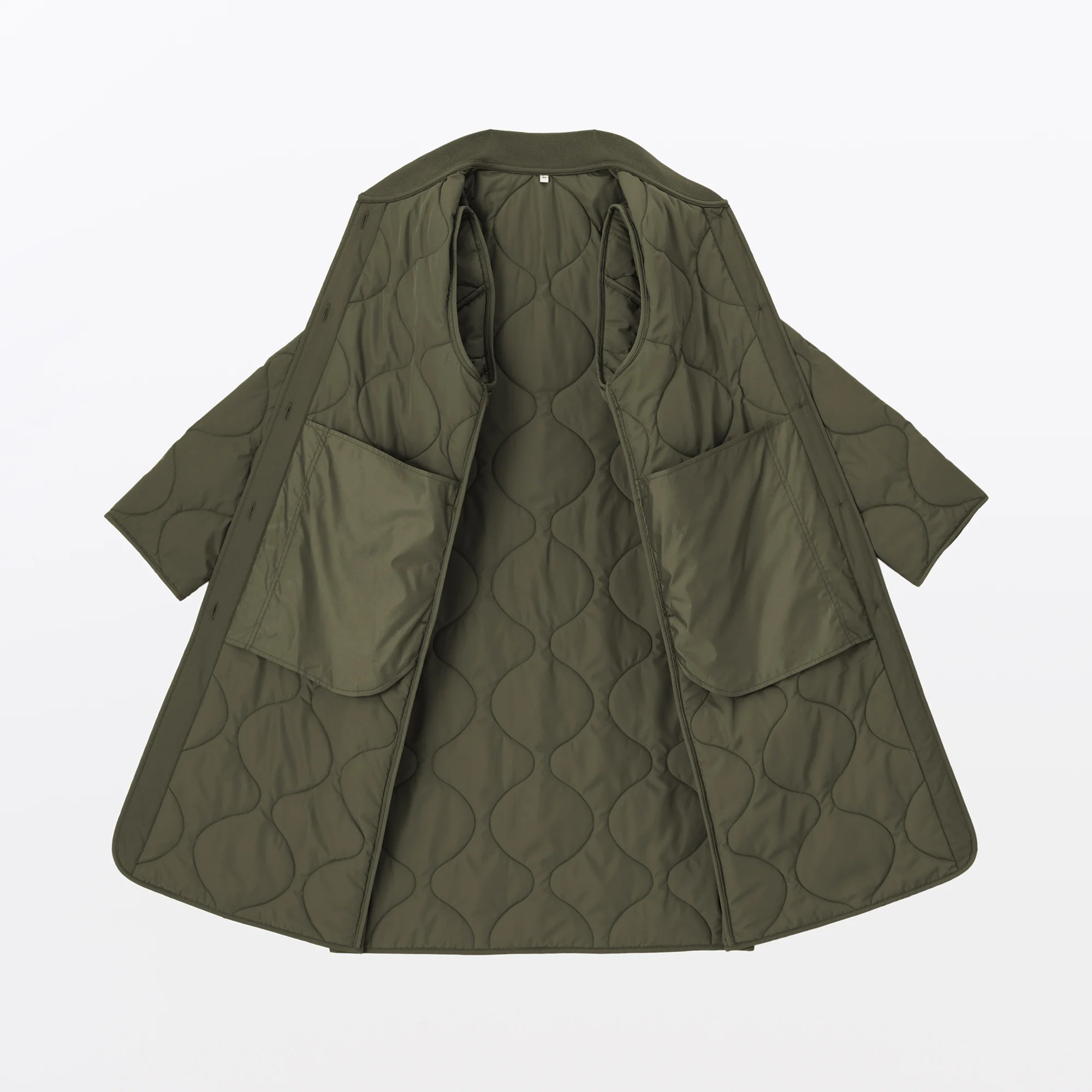 Padded Quilted Coat - Image 27