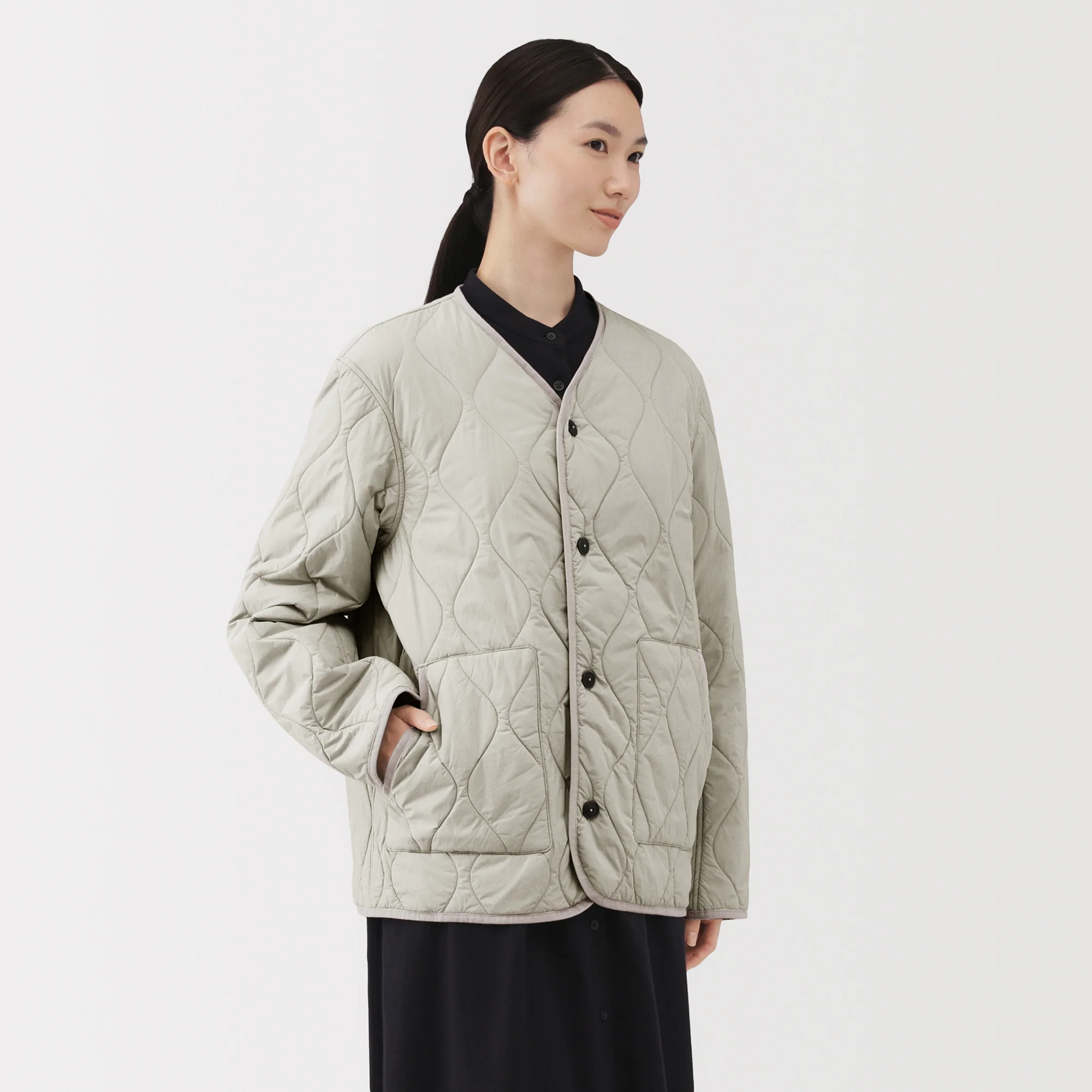 Padded Quilted Jacket - Image 15