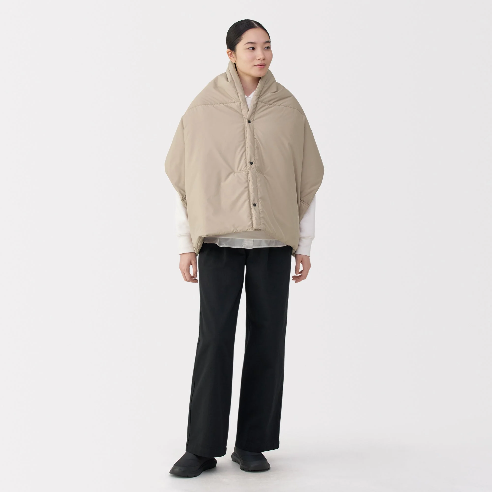 Padded Water Repellent Cape - Image 13