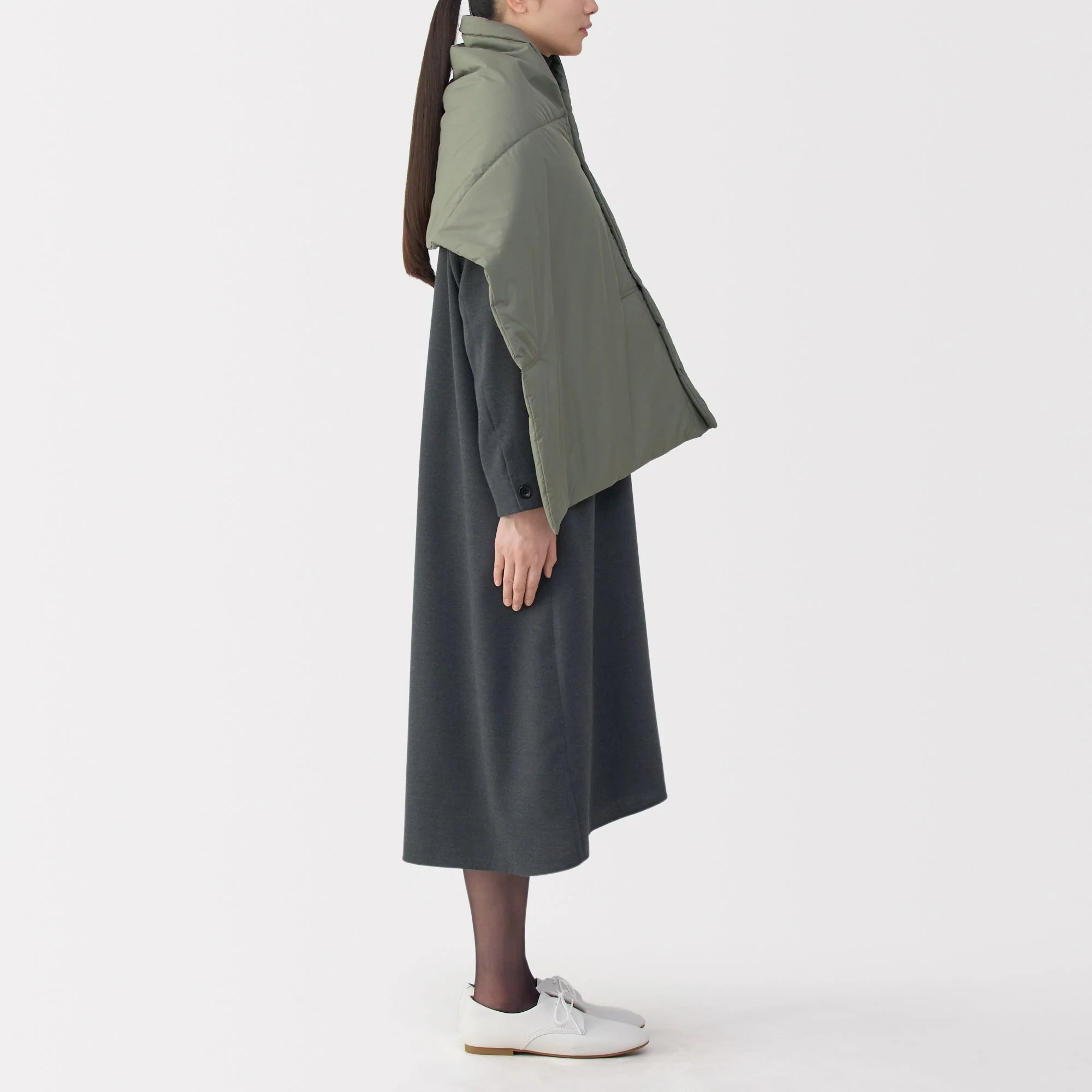 Padded Water Repellent Cape - Image 24