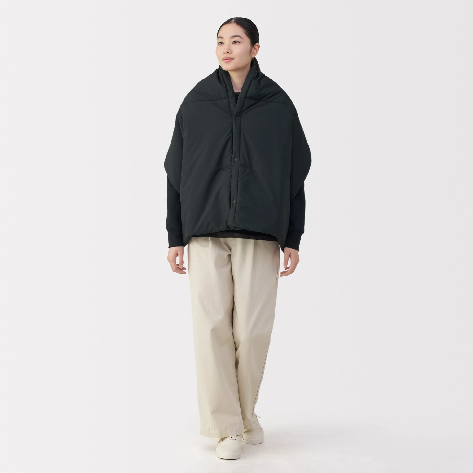 Padded Water Repellent Cape - Image 4