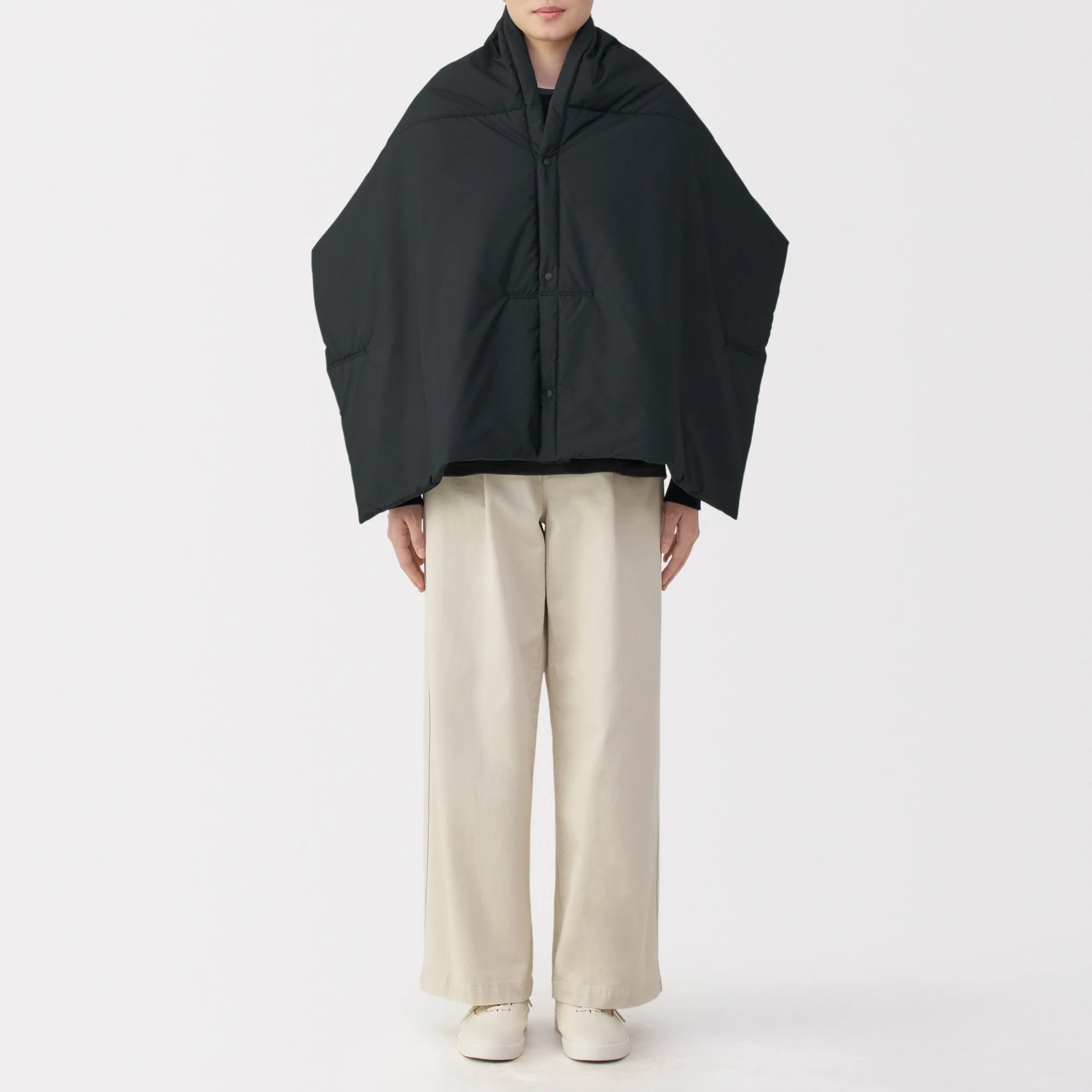 Padded Water Repellent Cape - Image 5