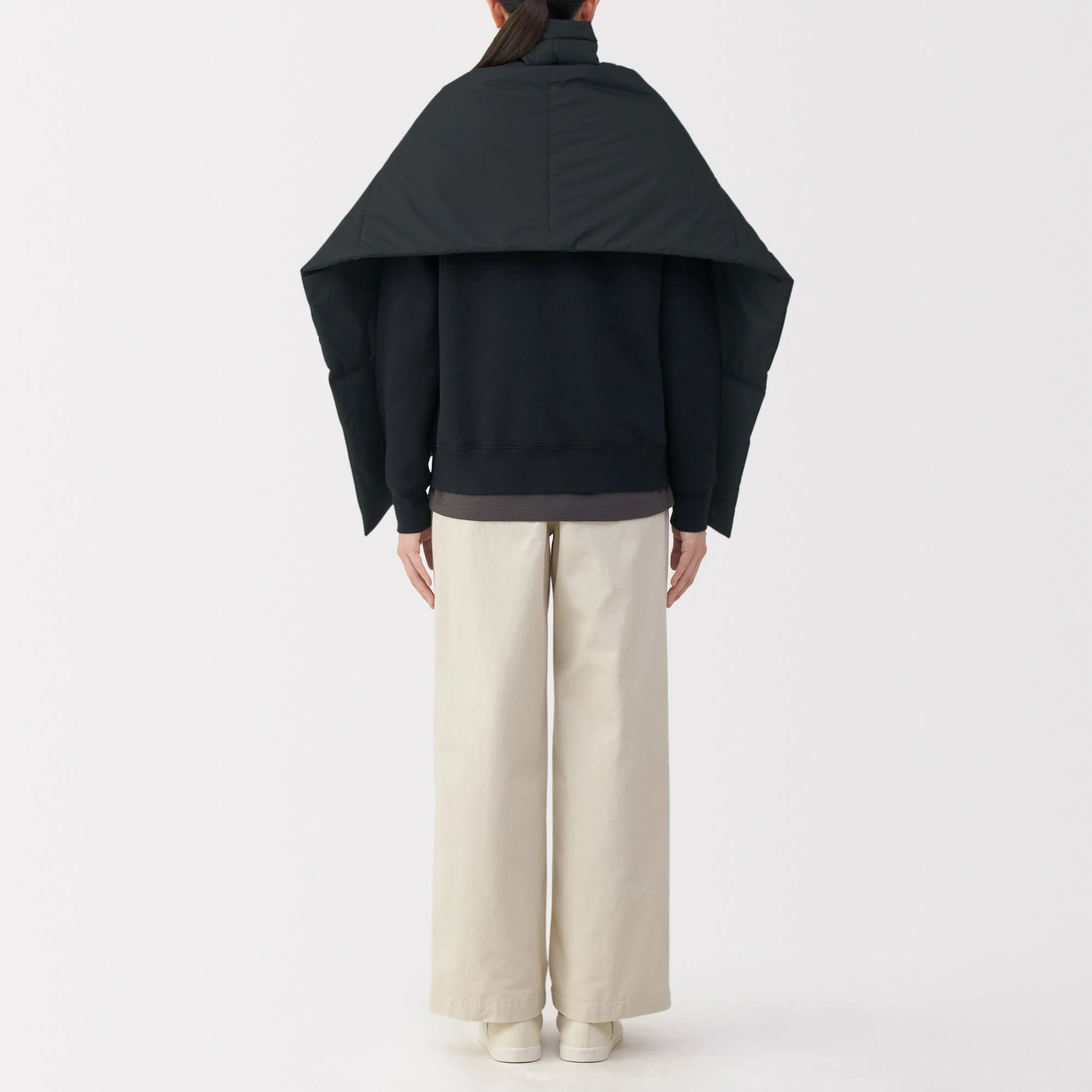 Padded Water Repellent Cape - Image 7