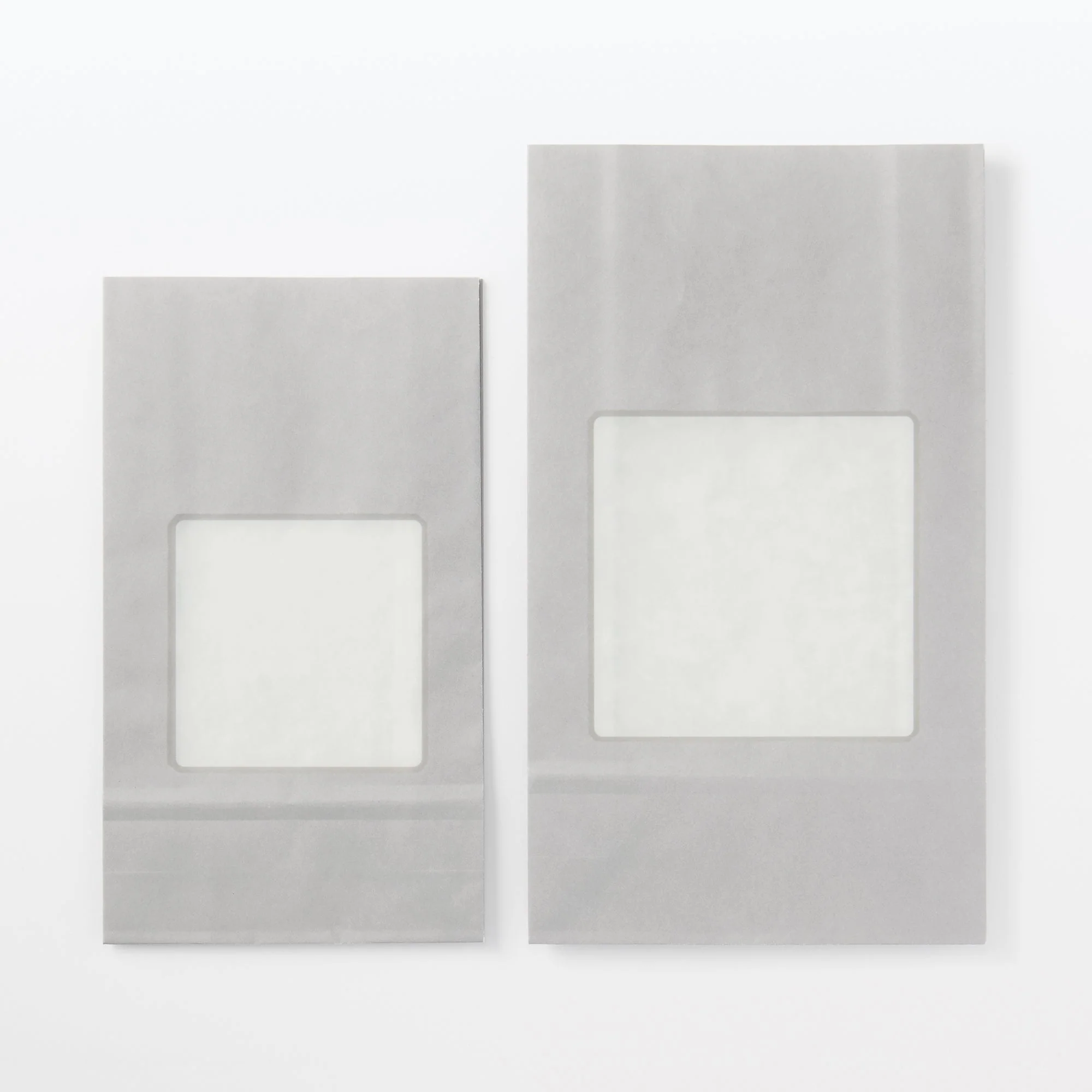 Paper Window Gift Bag with Gusset - Square - Large - Image 4