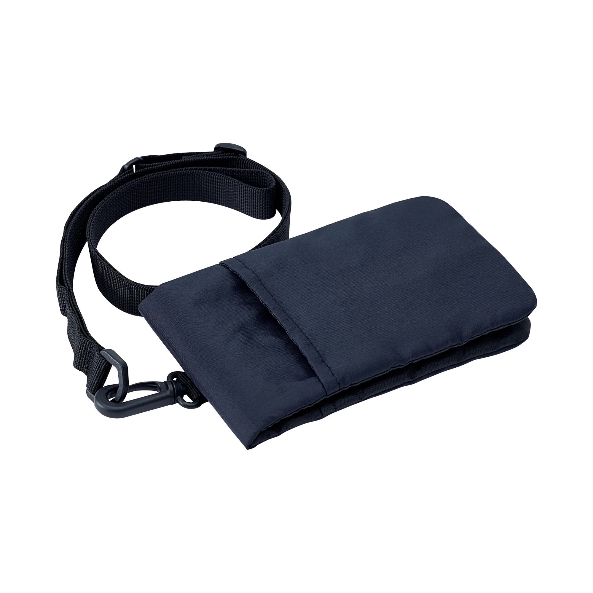 Parachute Cloth Folding Gadget Case with Strap