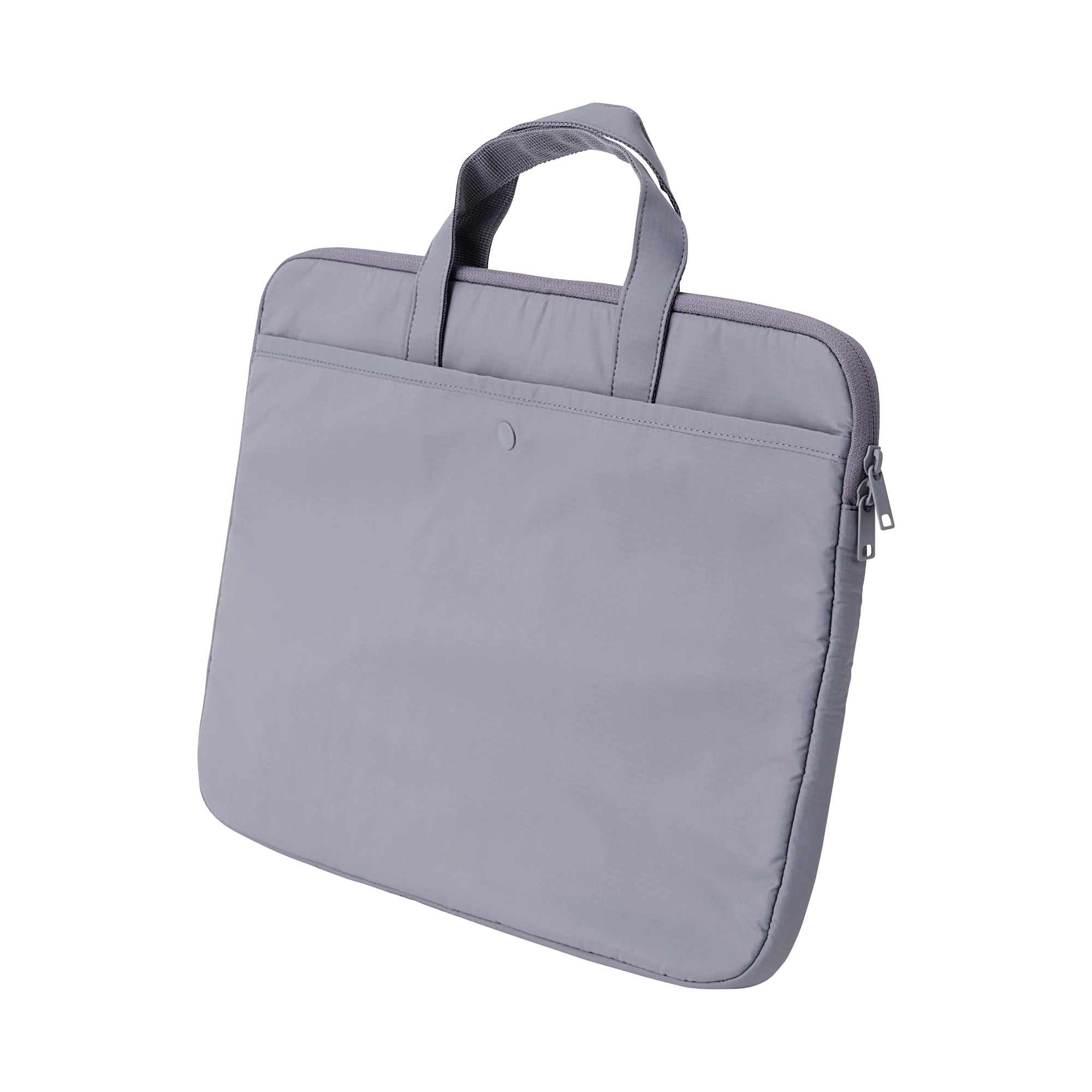 Parachute Cloth Laptop Bag - Grey