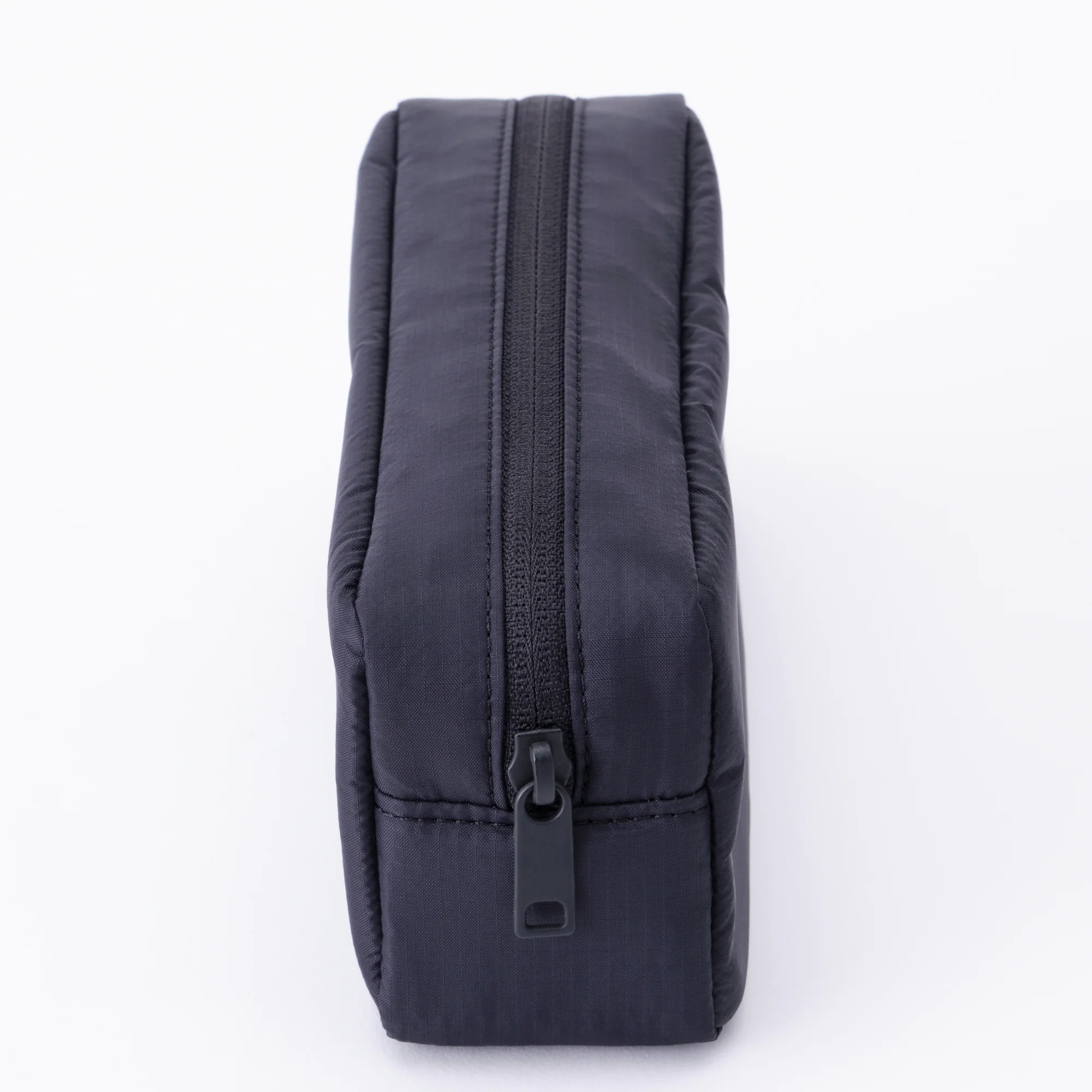 Parachute Cloth Large Pen Case - Black - Image 4