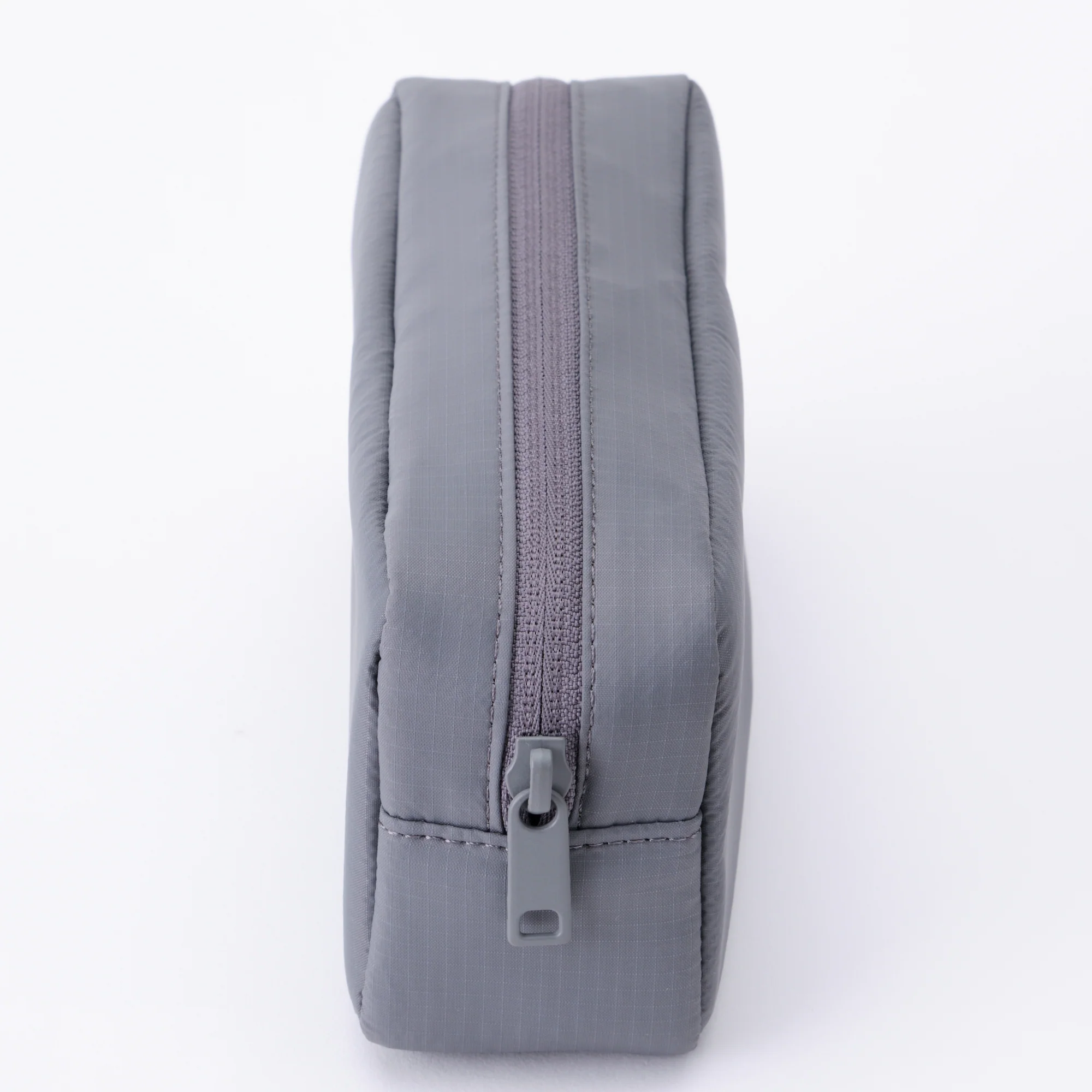 Parachute Cloth Large Pen Case - Grey - Image 4