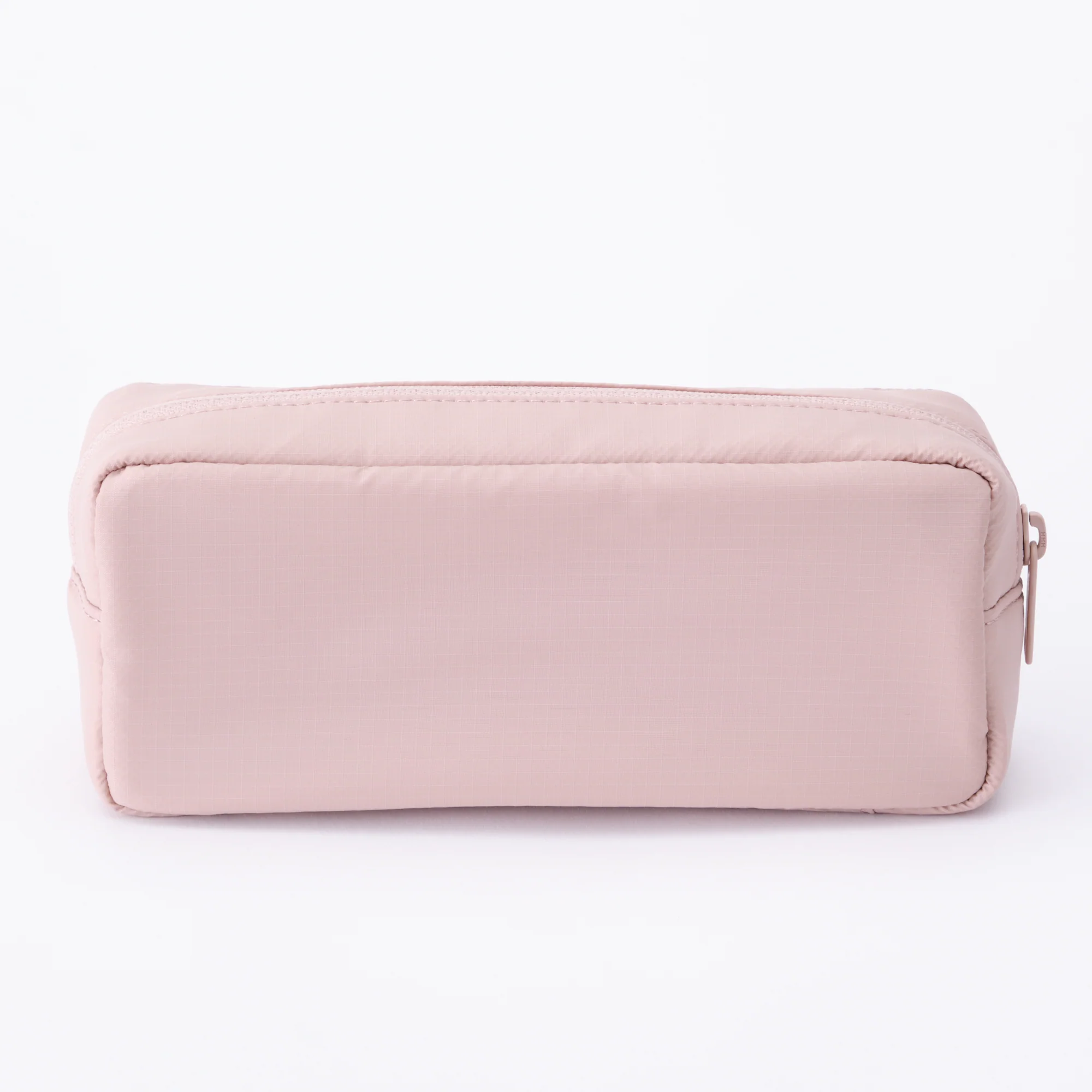 Parachute Cloth Large Pen Case - Pink Beige - Image 3