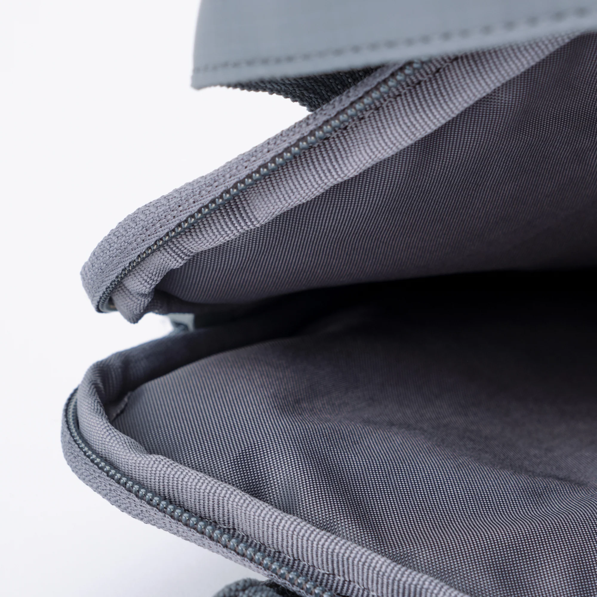 Parachute Cloth Tall Laptop Bag - Grey - Image 4