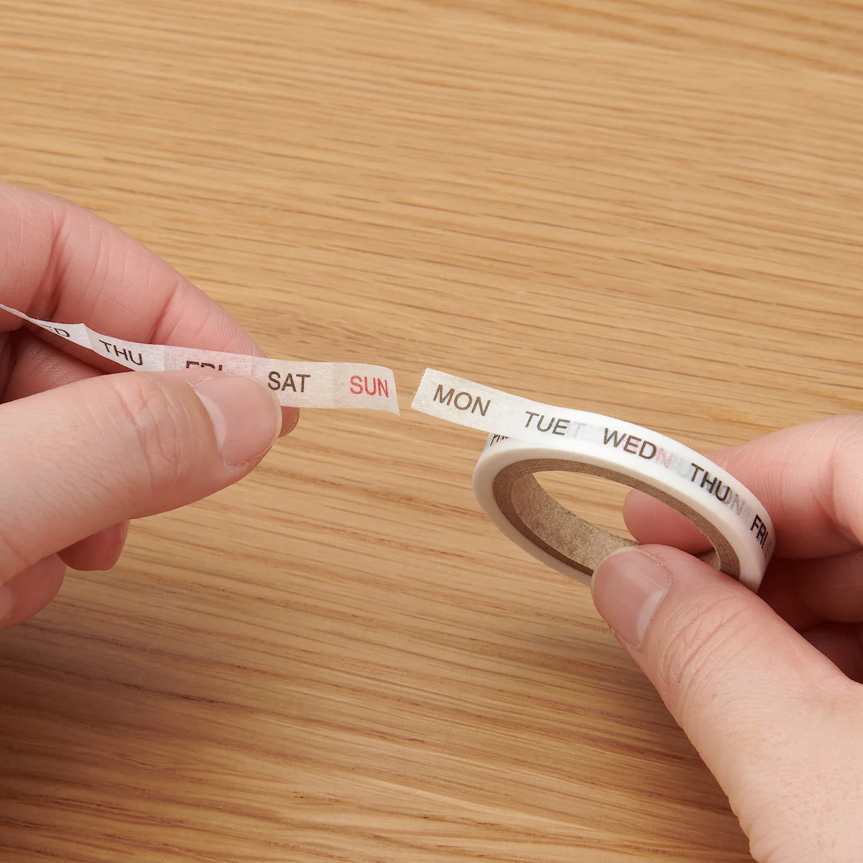 Perforated Tape Days of the Week - Image 4