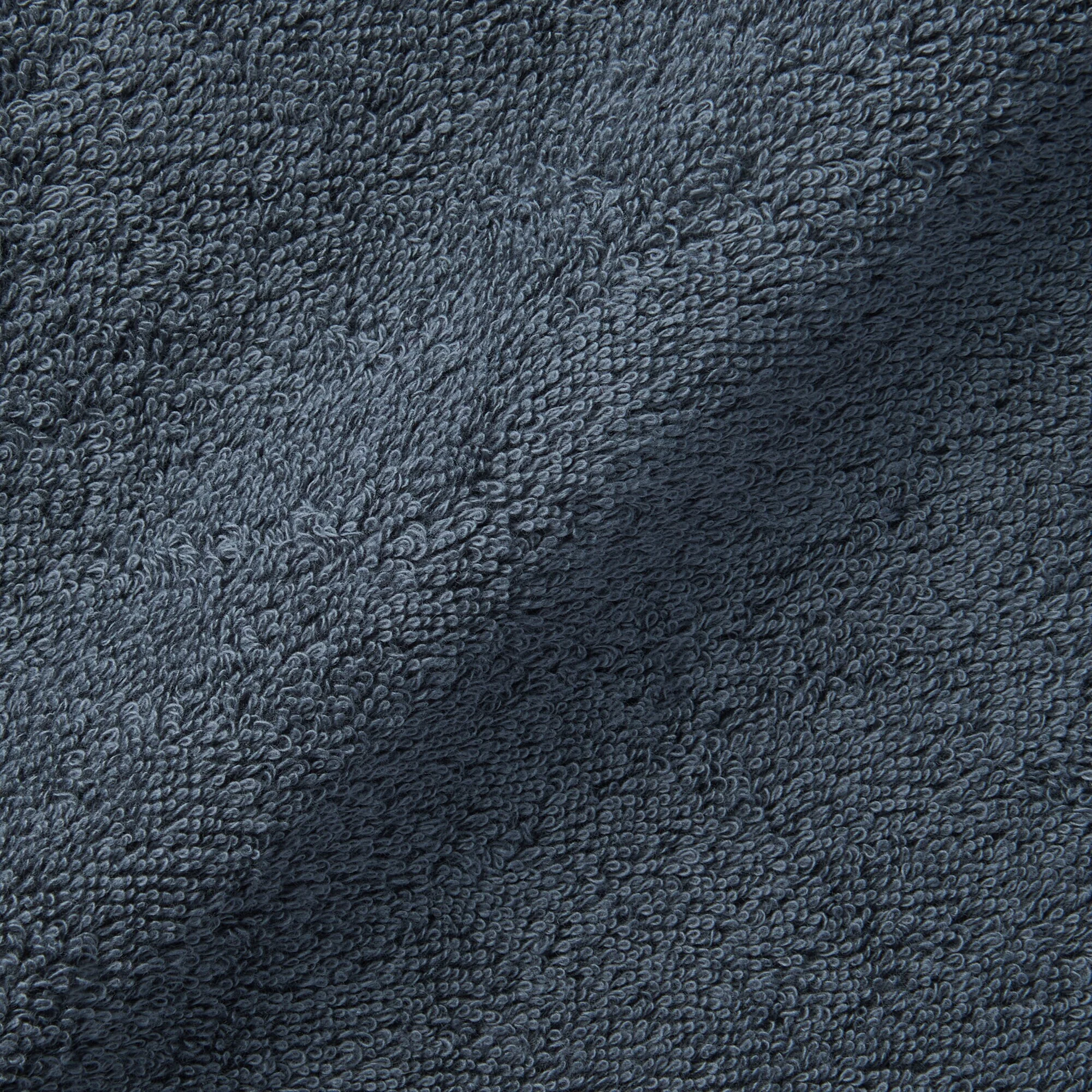 Pile Hand Towel with Loop - Navy - Image 3
