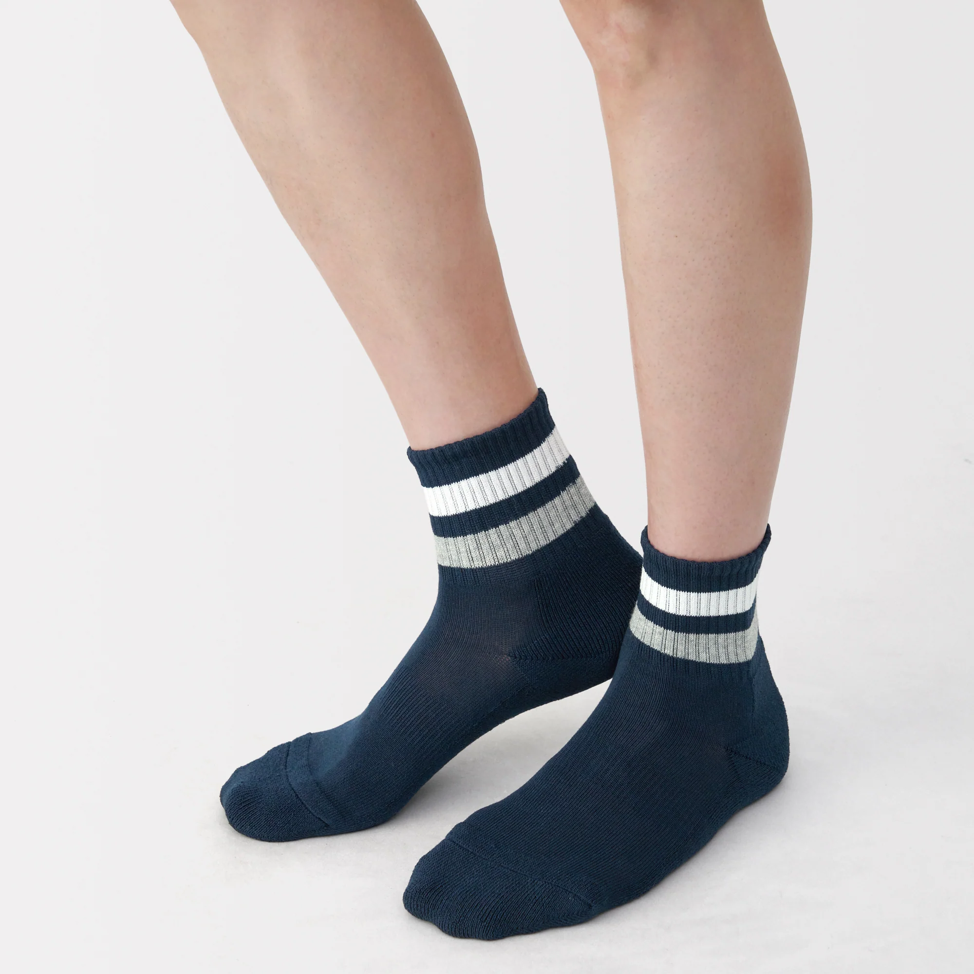 Pile Striped Short Socks - Image 10