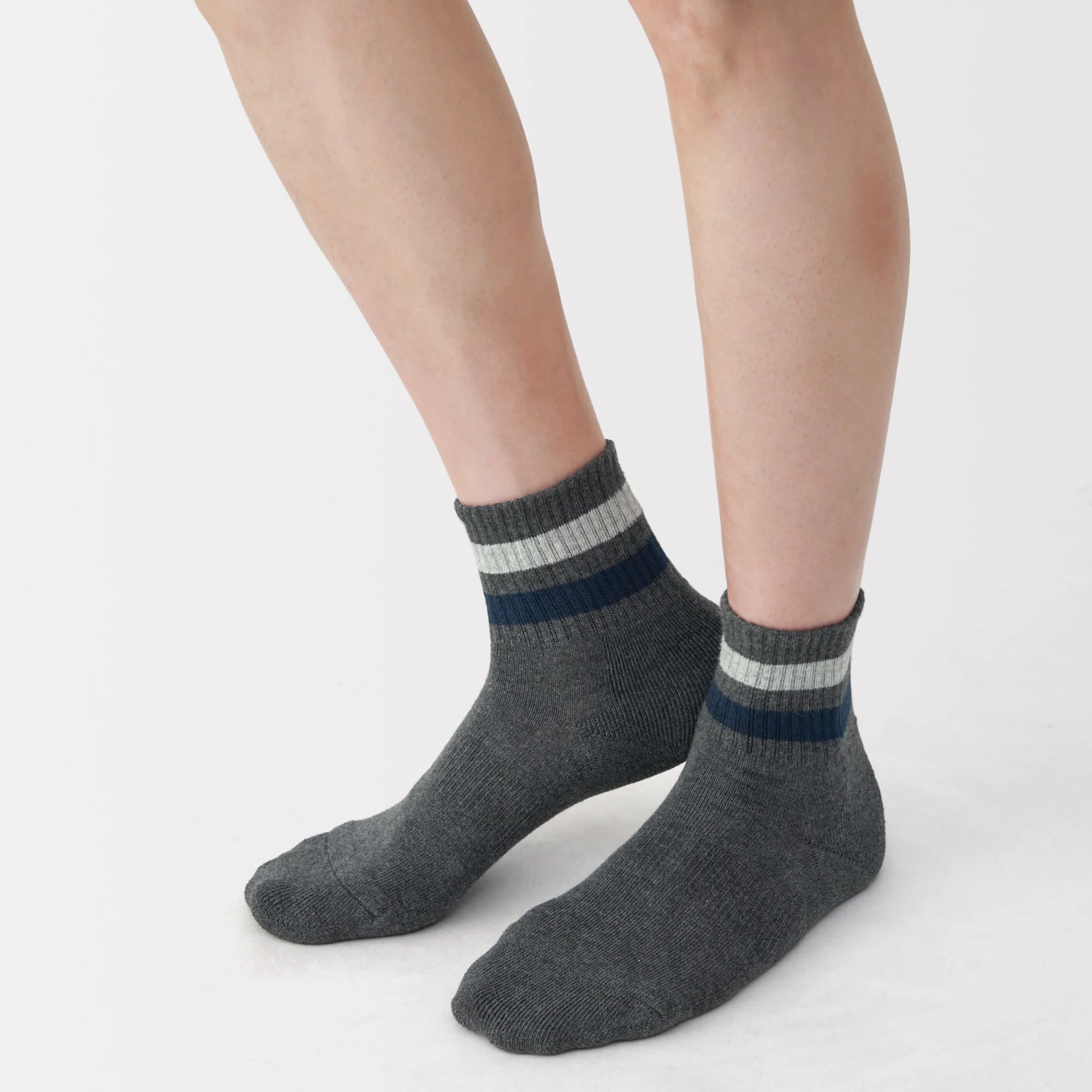 Pile Striped Short Socks - Image 6