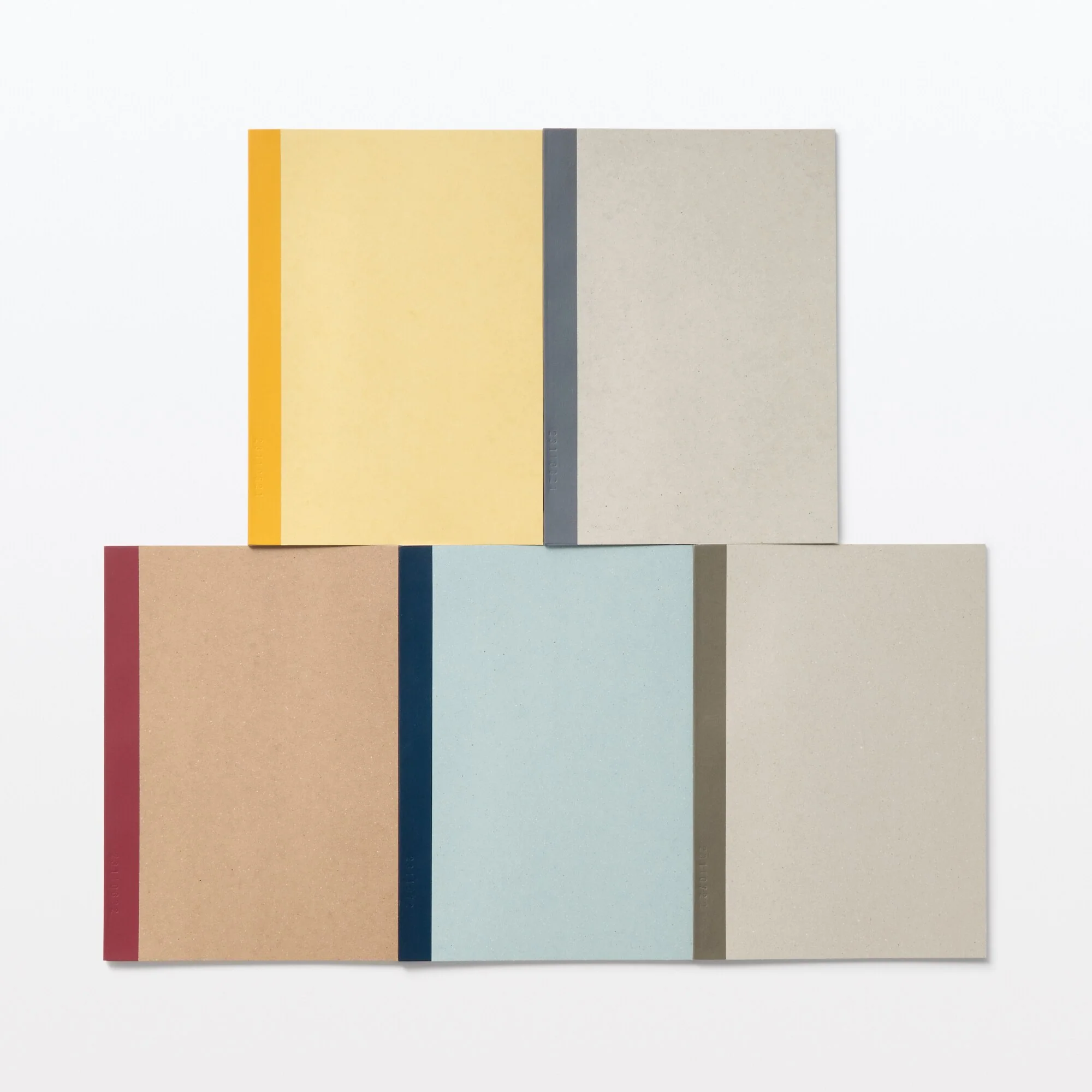 Planted Tree Paper Coloured Cover Notebook - 6mm (5 Pack) - Image 6