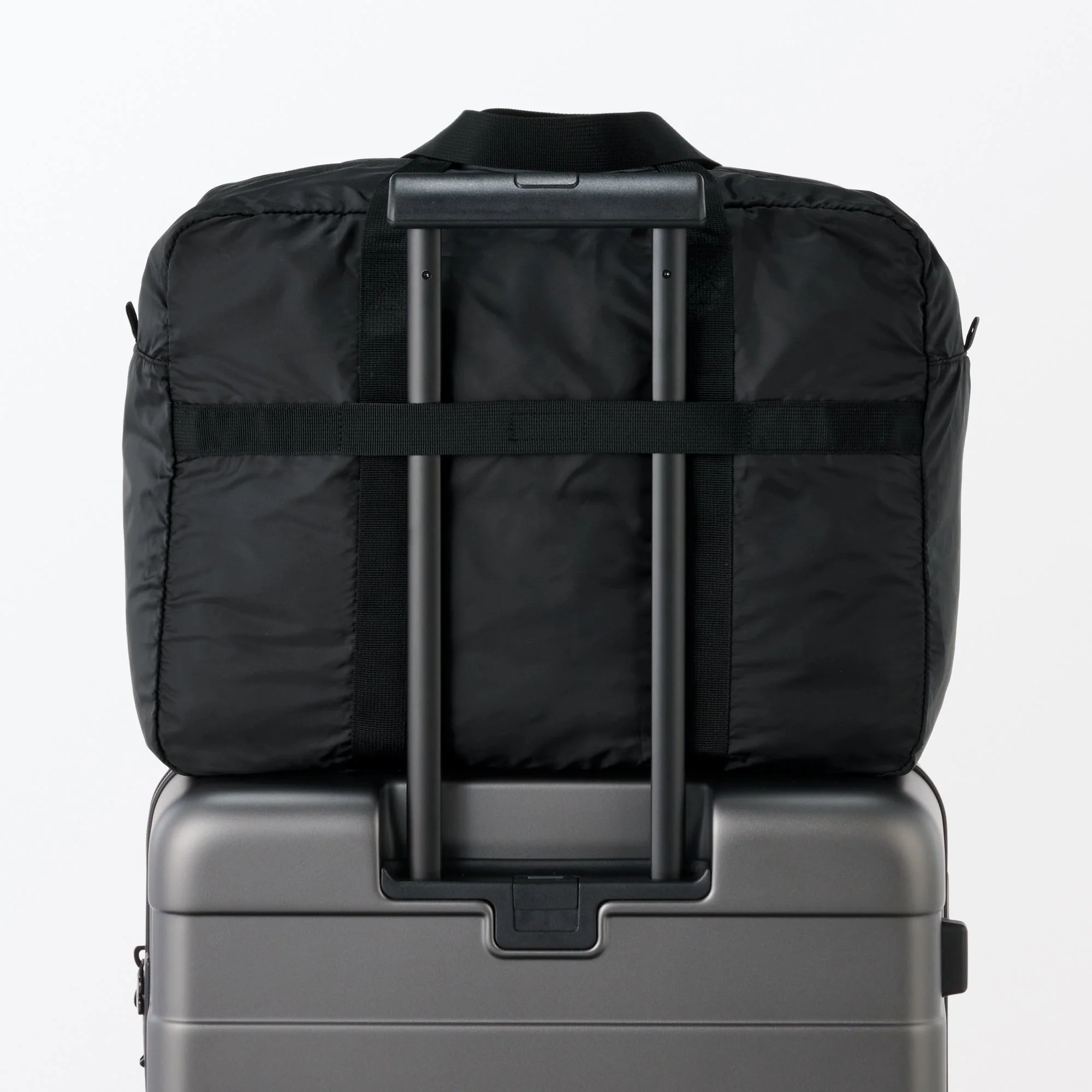 Pocketable Water Repellent Wide Boston Bag - Image 37