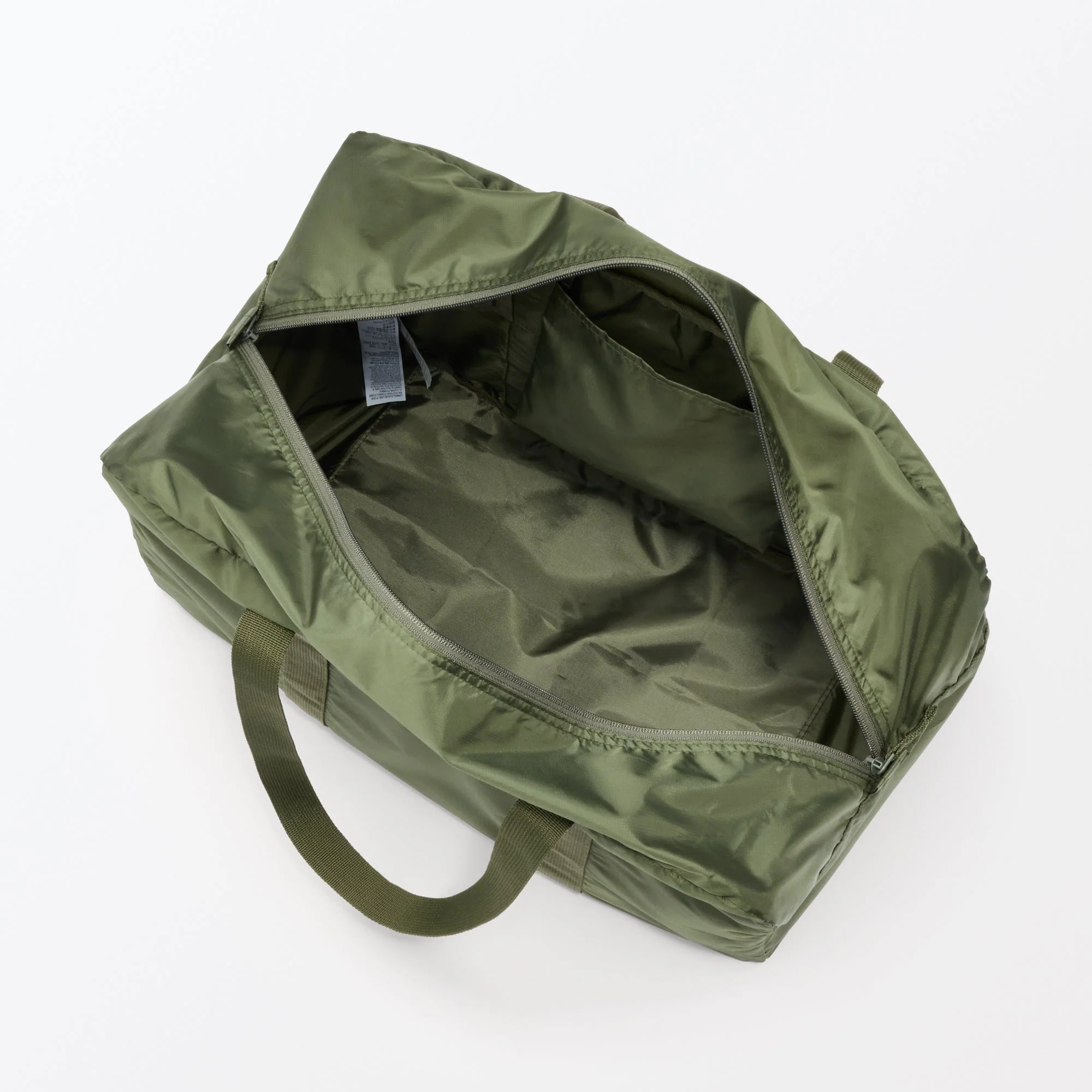 Pocketable Water Repellent Wide Boston Bag - Image 4