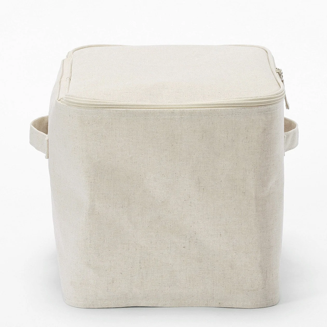 Polyester Cotton Linen Soft Box - Rectangle With Lid - Image 3