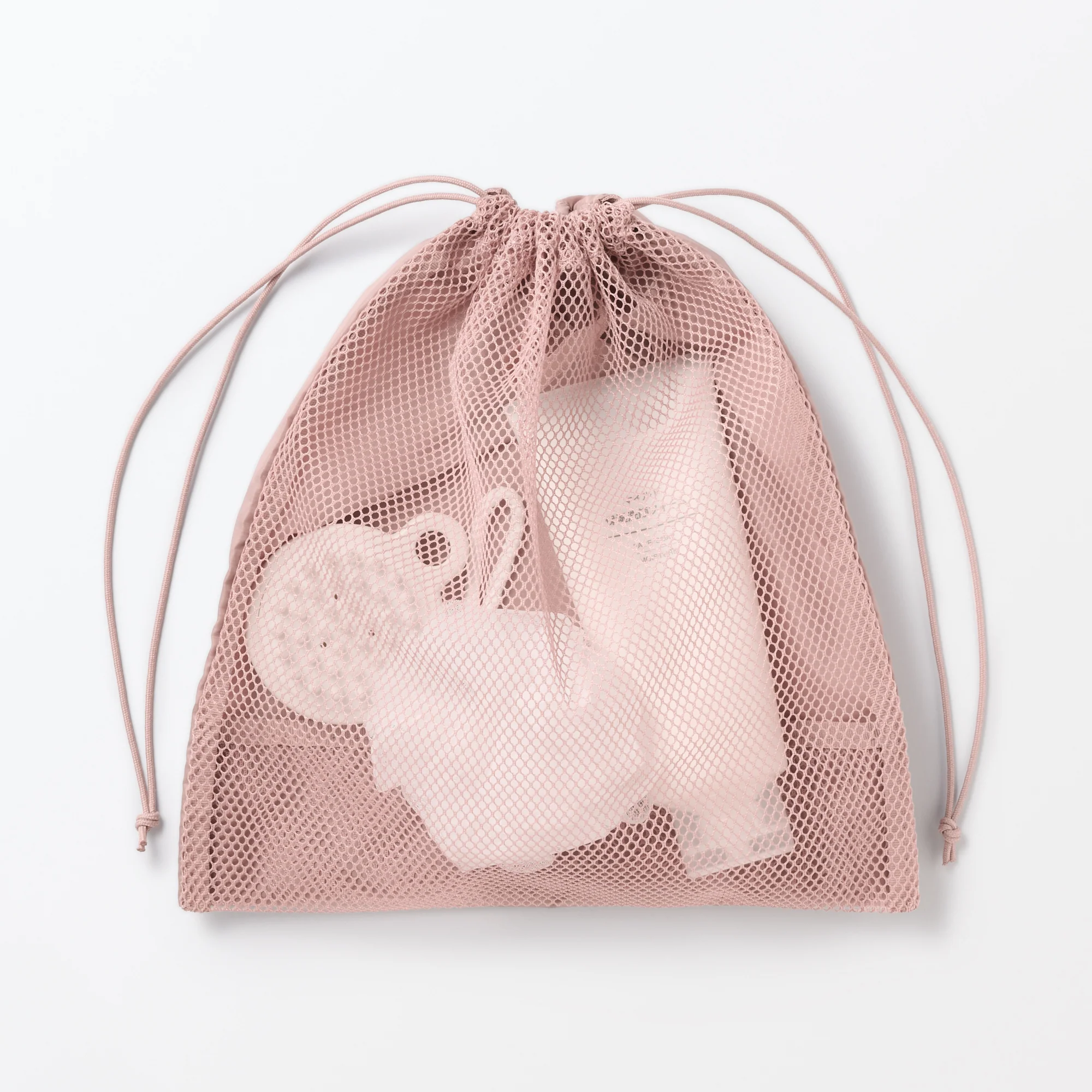 Polyester Mesh Drawstring Bag - Medium - Image 2