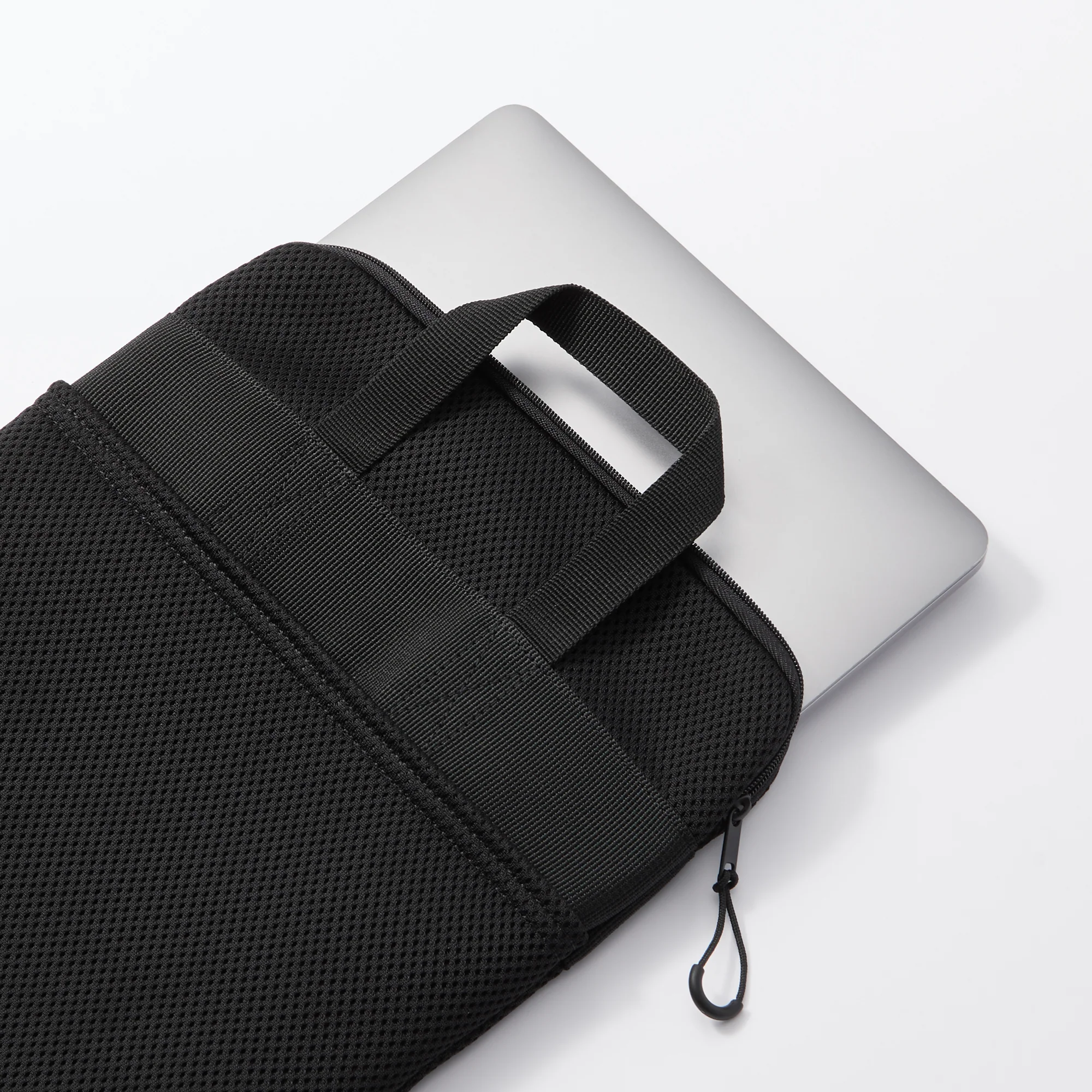 Polyester Vertical Cushioned Tablet Case - Black - Image 2
