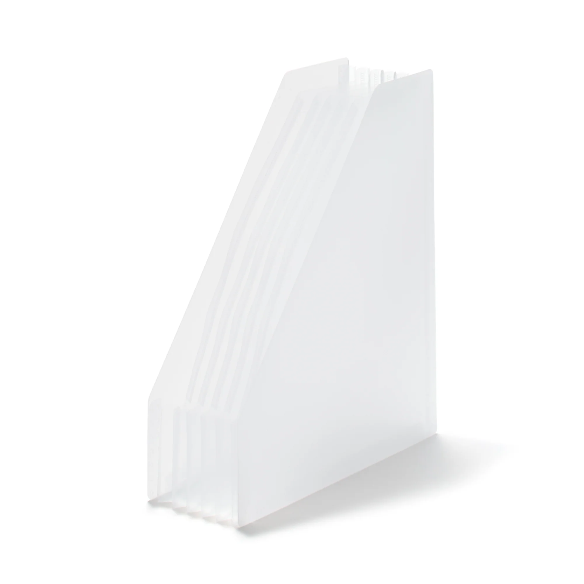 Polypropylene Expanding Stand File Box - A4 6 pockets